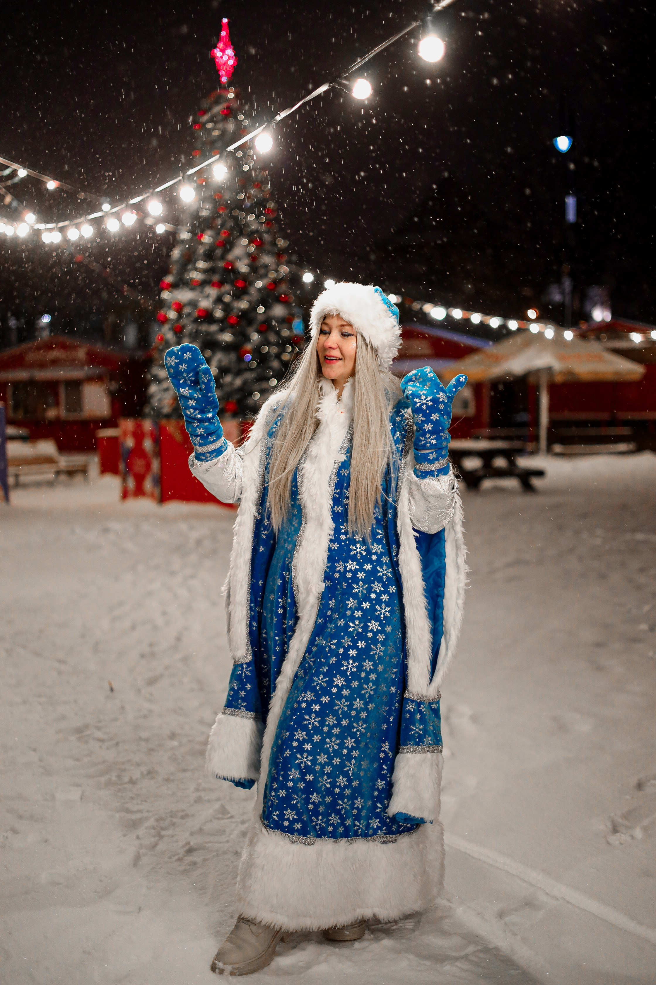 Снегурочка. Фотограф Мария Лаенко