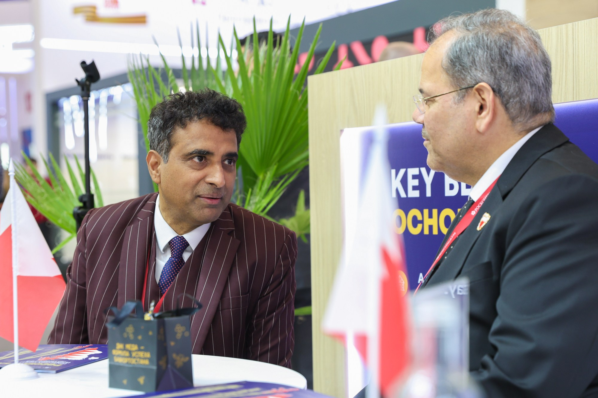 Стенд Королевства Бахрейн на ПМЭФ 2025. Фотограф Дарья Попова