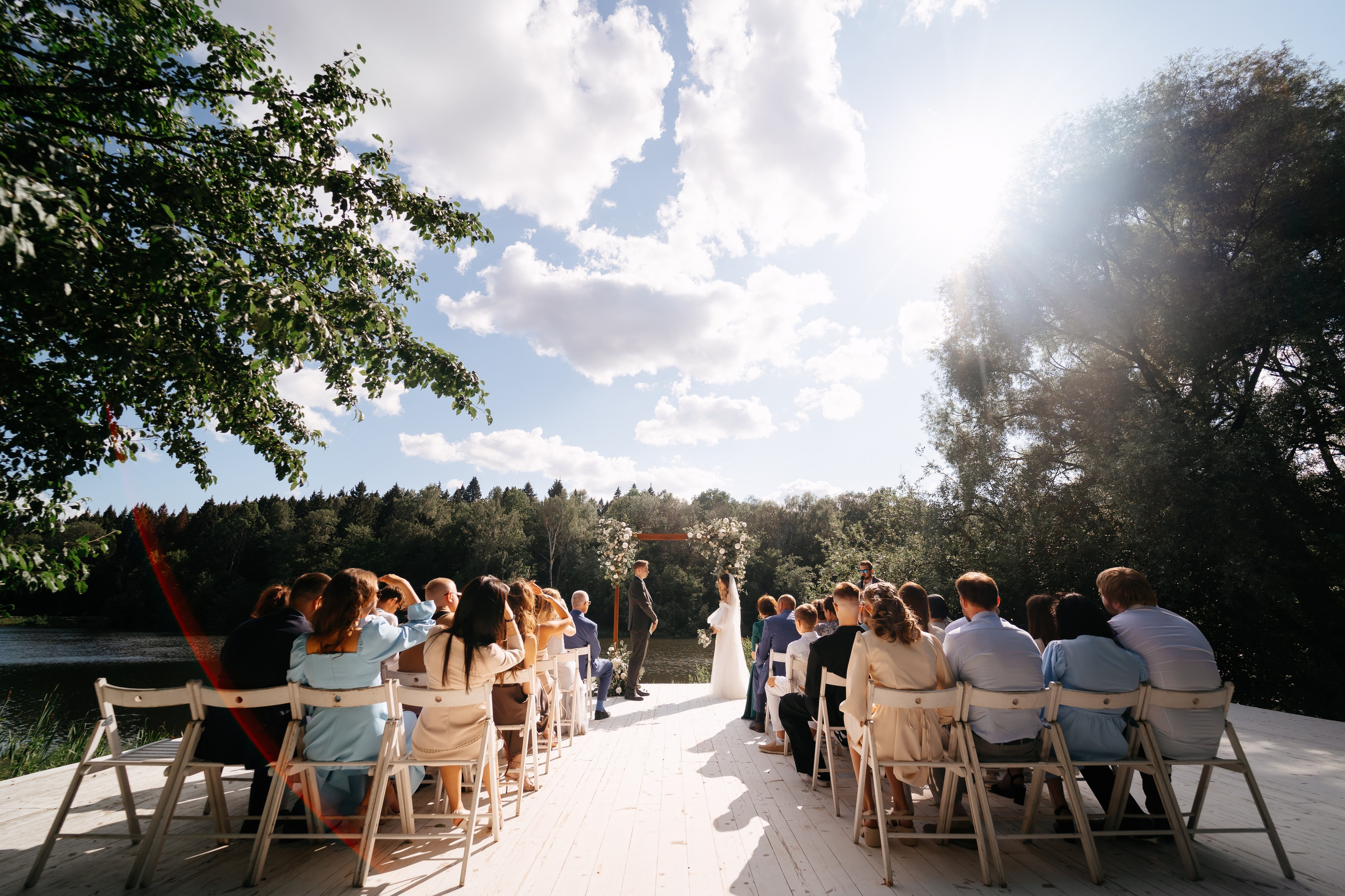 Свадьба загородом в Москве