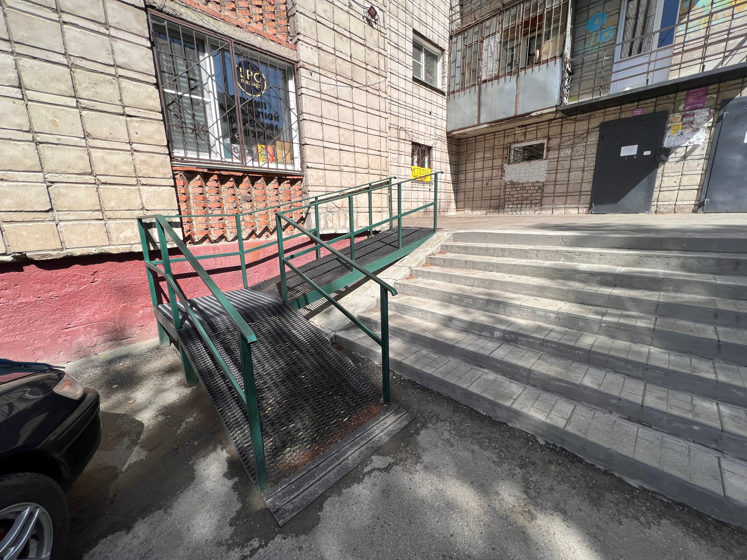 Монтаж пандусов