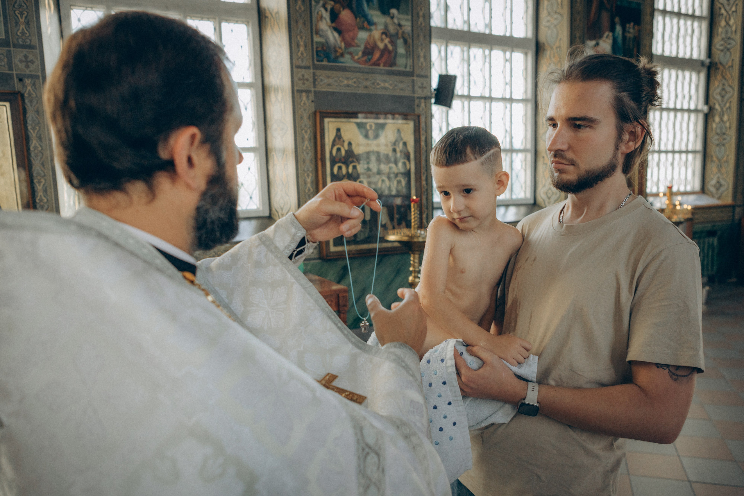 Крещение Николая и Даниила. Семейный фотограф и фотограф на роды в Ростове-на-Дону Мухина Виктория
