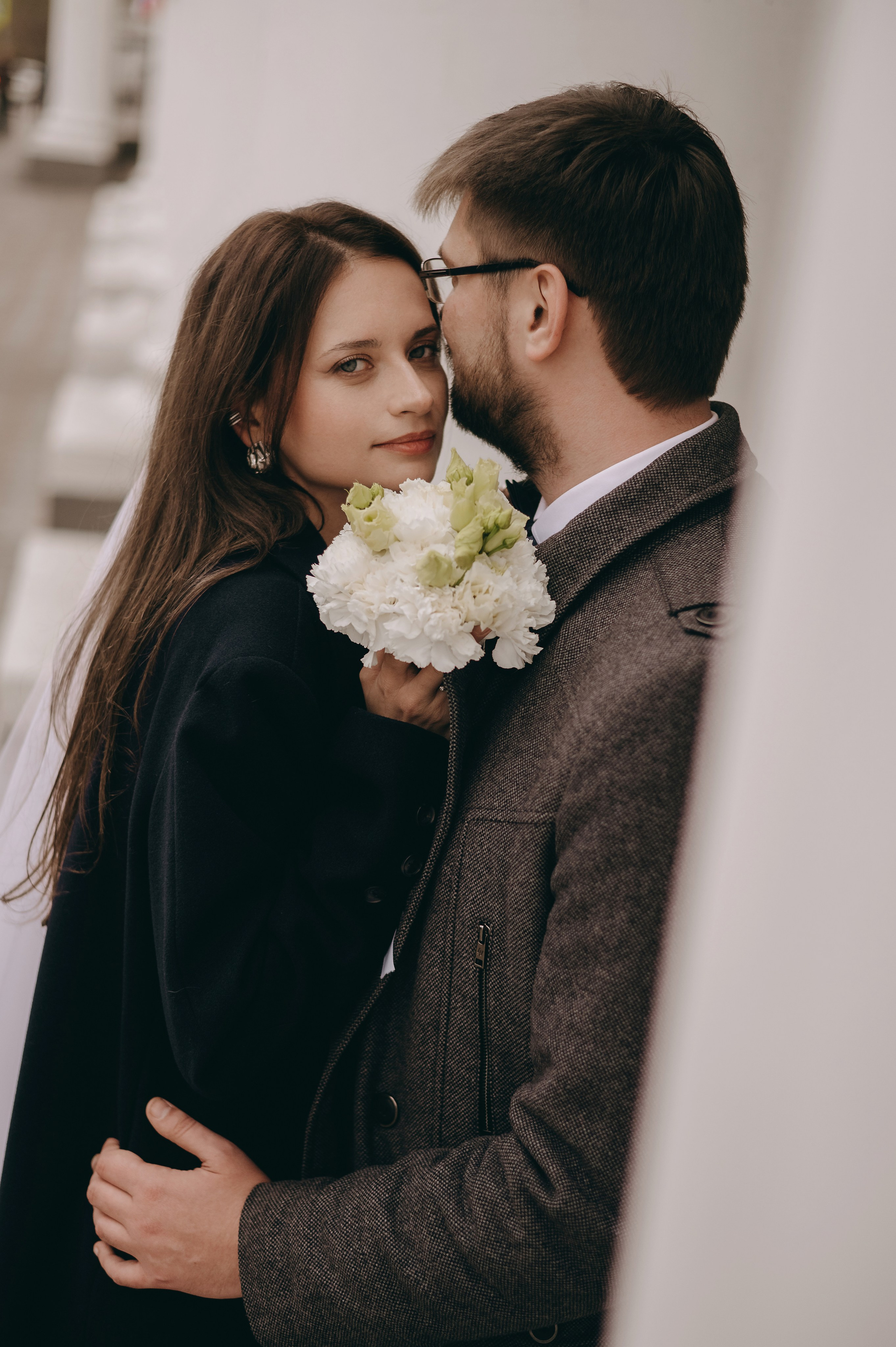 Дарья и Дмитрий — ноябрьская история. Фотограф Мария Стрелкова