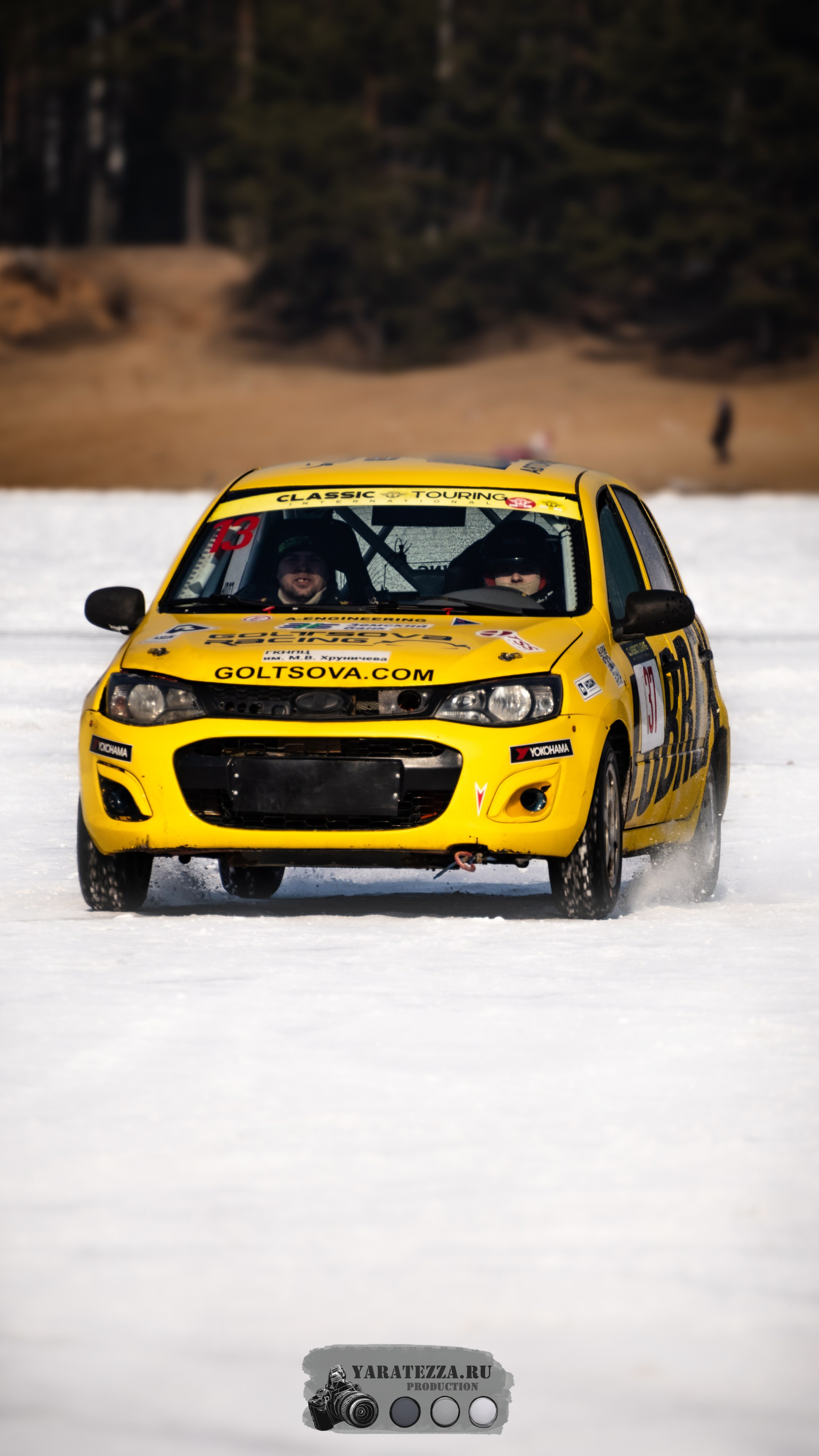 Тренировочный день на ледовой трассе. Yaratezza production