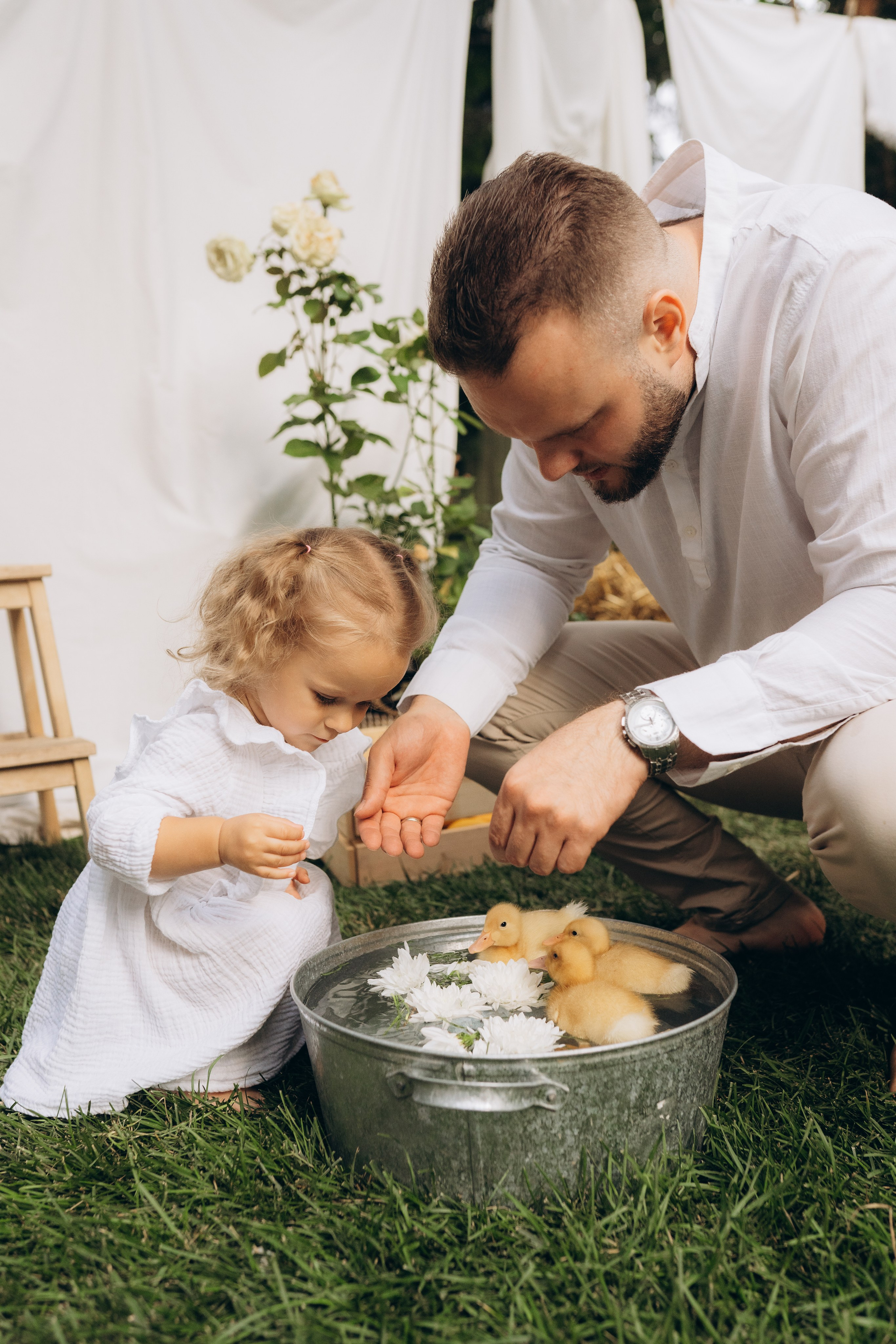 Семейная фотосессия в студии в Москве, семейный фотограф Анна Полушина. Свадебный фотограф в Москве Анна Полушина
