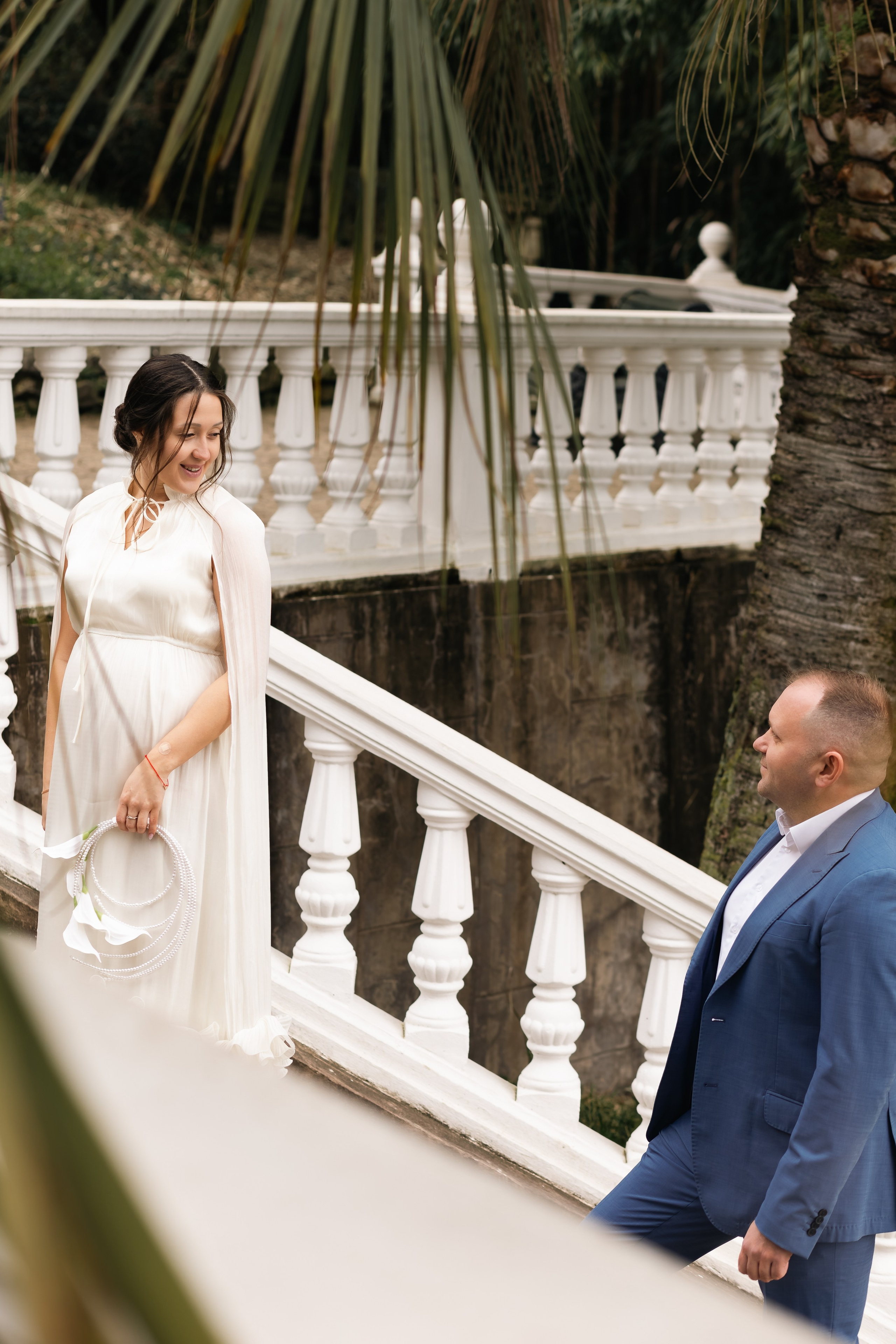 Свадебная фотосессия в парке «Южные Культуры». Адлер. Сочи. Фотограф Мария Камаева