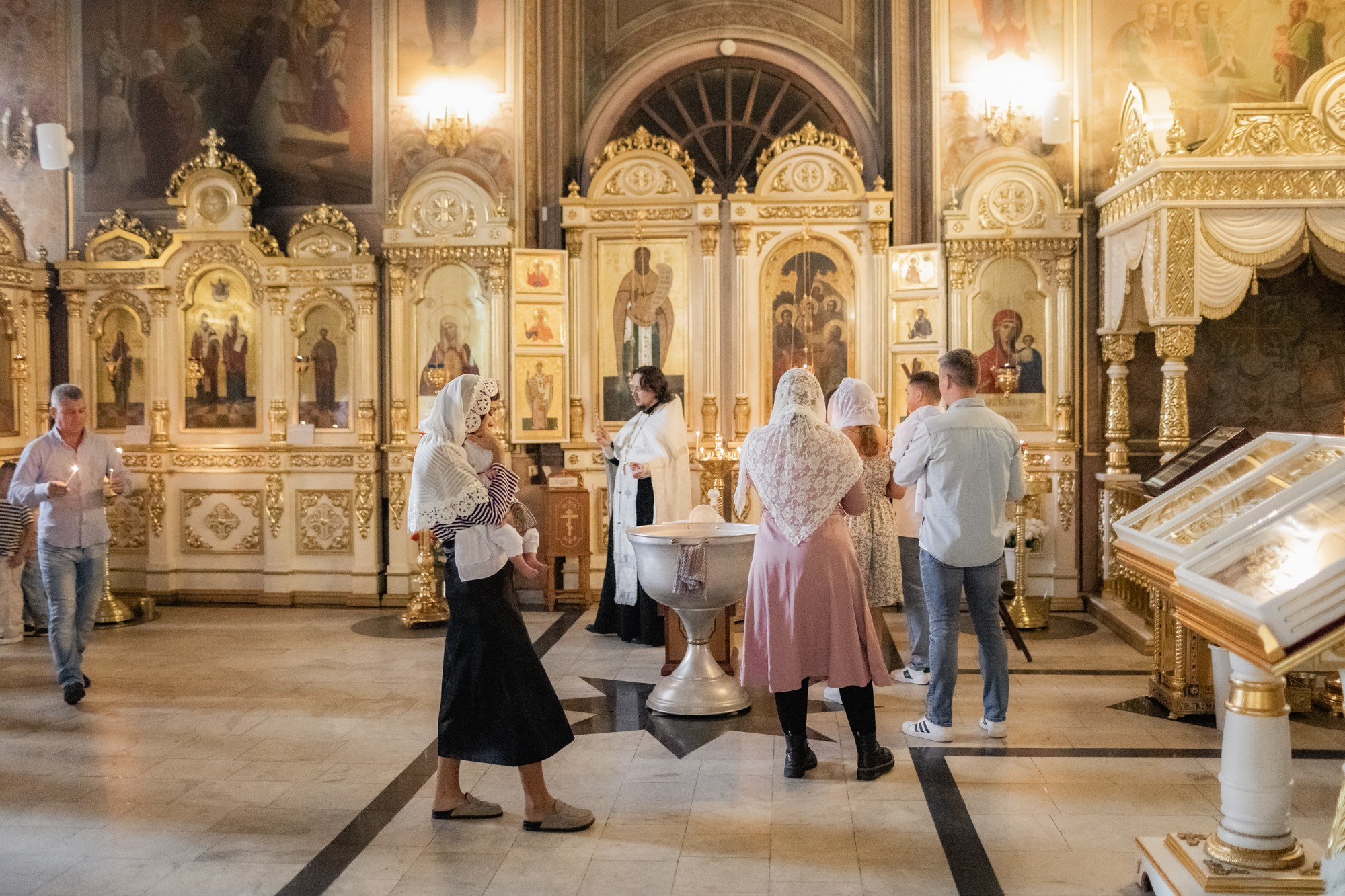Крещение Жени х. Всех Святых. Семейный фотограф новорождённых в Серпухове Юлия Новикова +79637785957