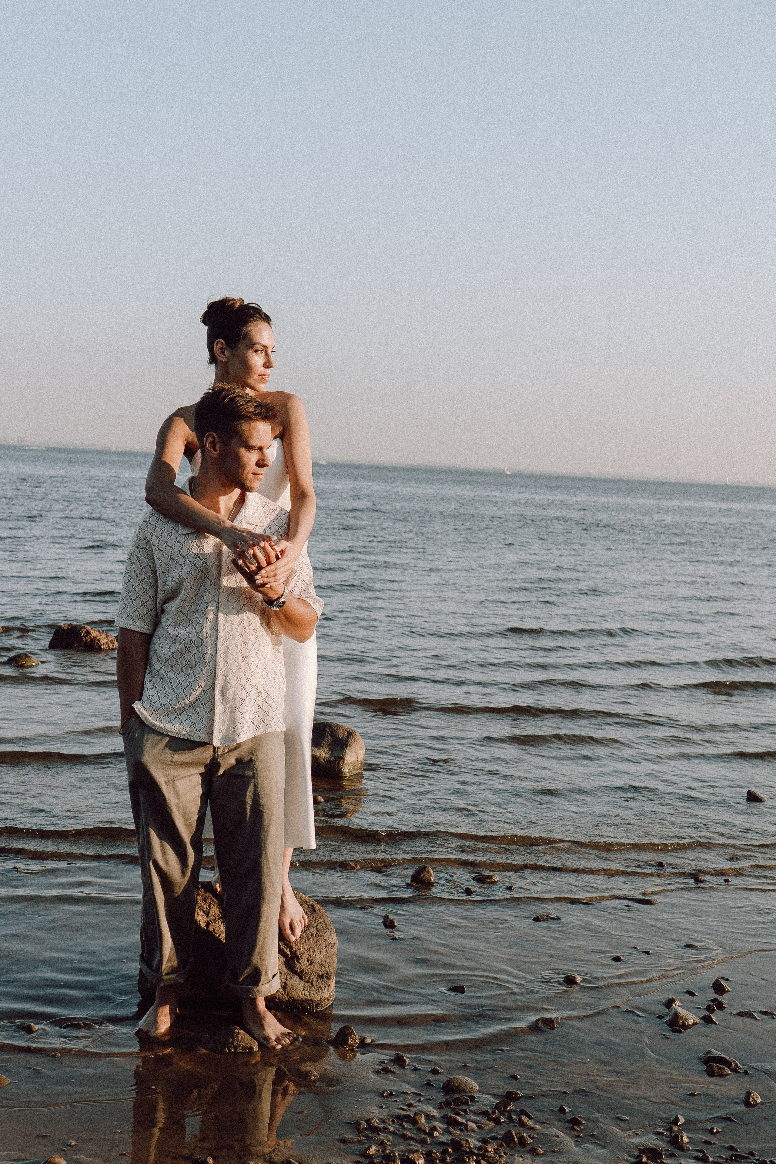 СВАДЕБНАЯ ФОТОСЕССИЯ ВЫЕЗДНОЙ ЦЕРЕМОНИИ (ФИНСКИЙ ЗАЛИВ). Профессиональный фотограф, Санкт-Петербург — Виктория Богомолова