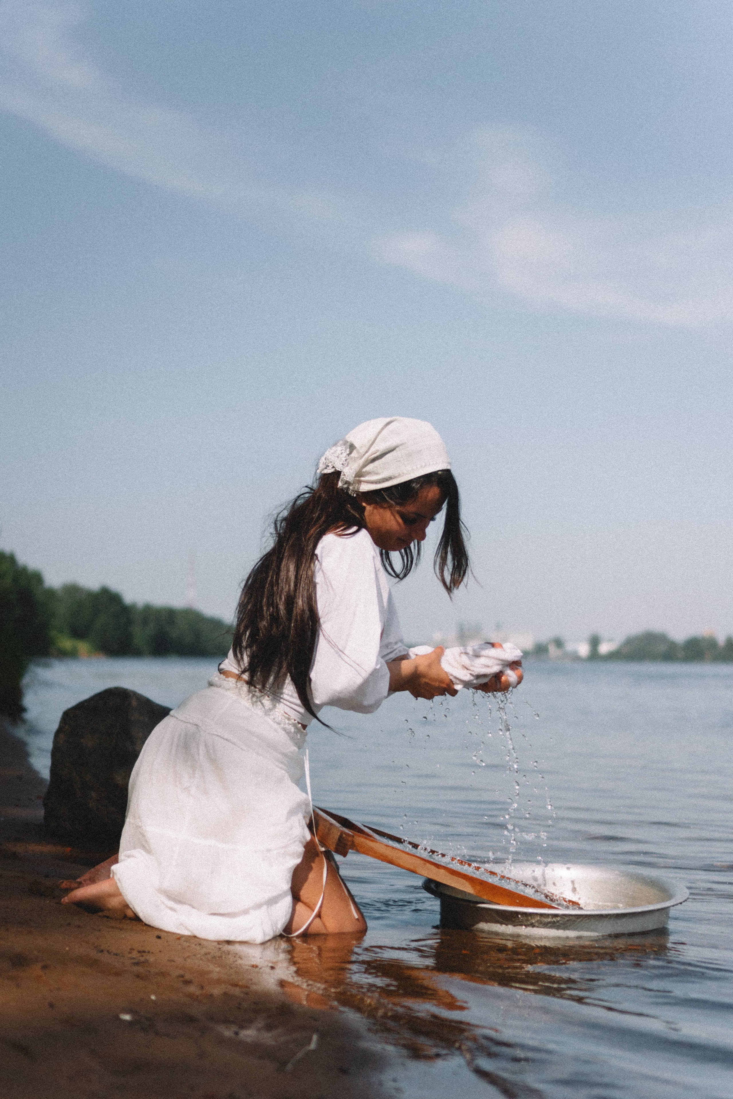 СТИРКА НА РЕКЕ. Профессиональный фотограф, Санкт-Петербург — Виктория Богомолова