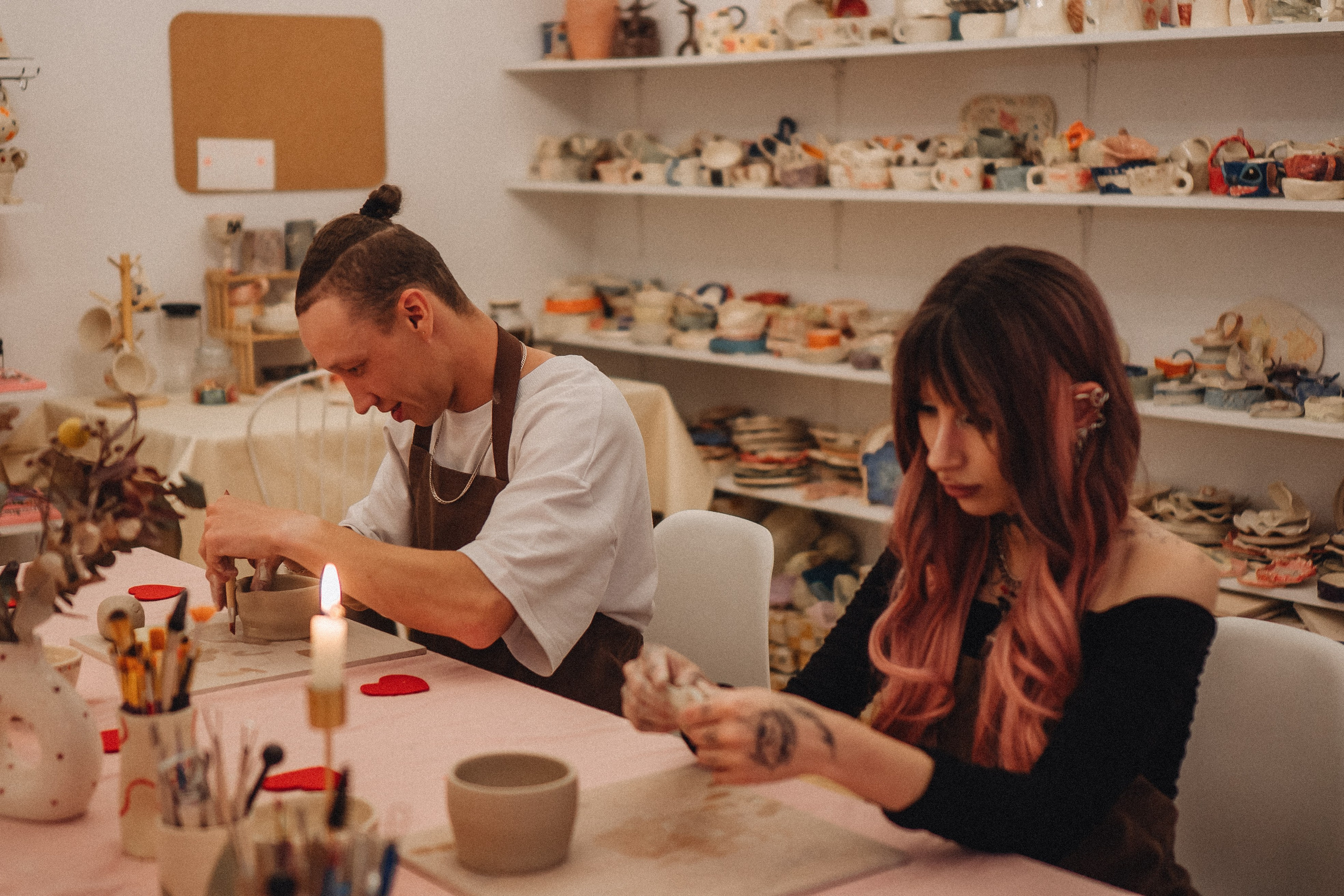 СВИДАНИЕ В ГОНЧАРНОЙ МАСТЕРСКОЙ. Профессиональный фотограф, Санкт-Петербург — Виктория Богомолова