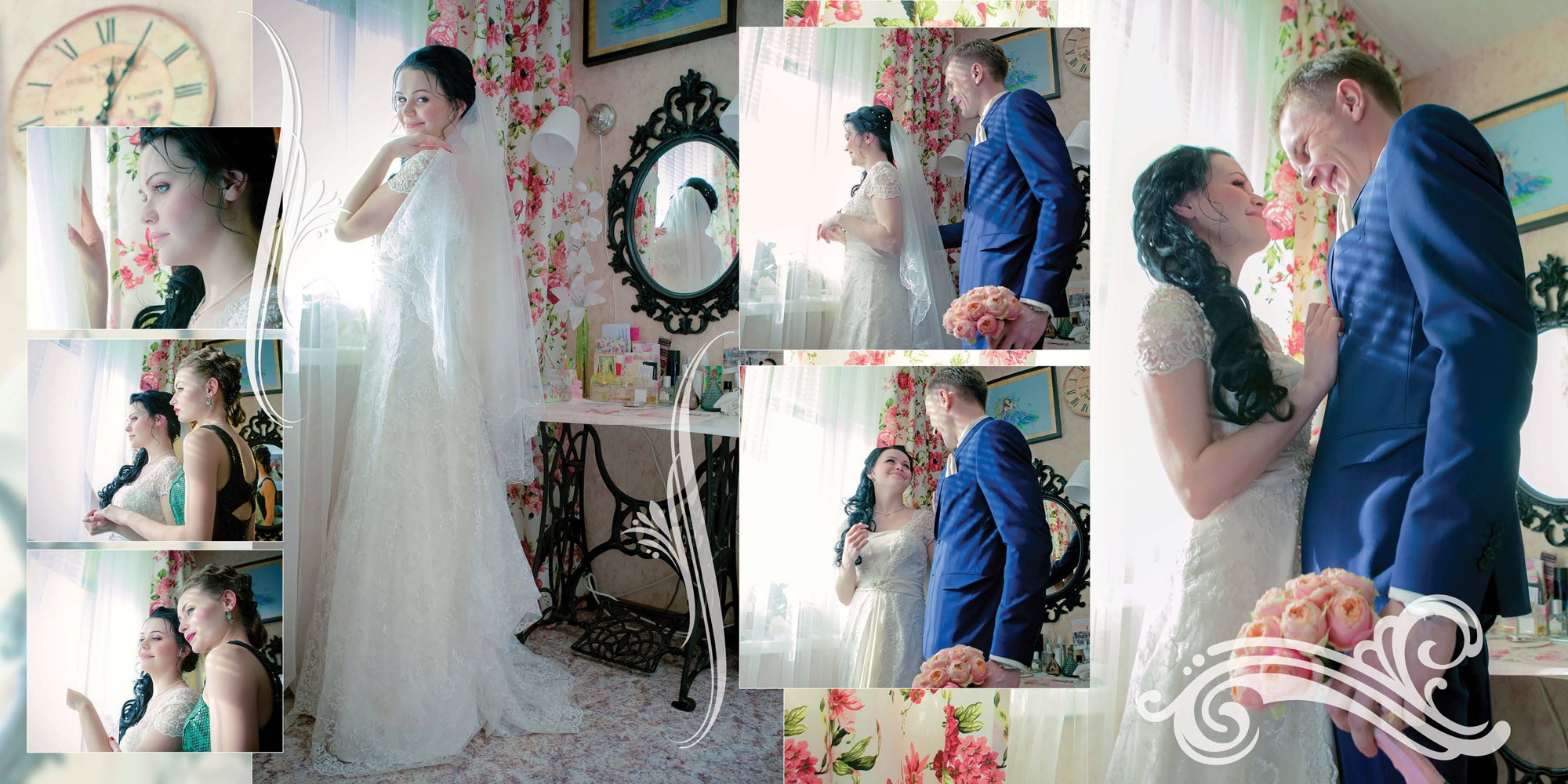 Свадебный альбом Роман и Ксения. Skazka.wfolio.pro