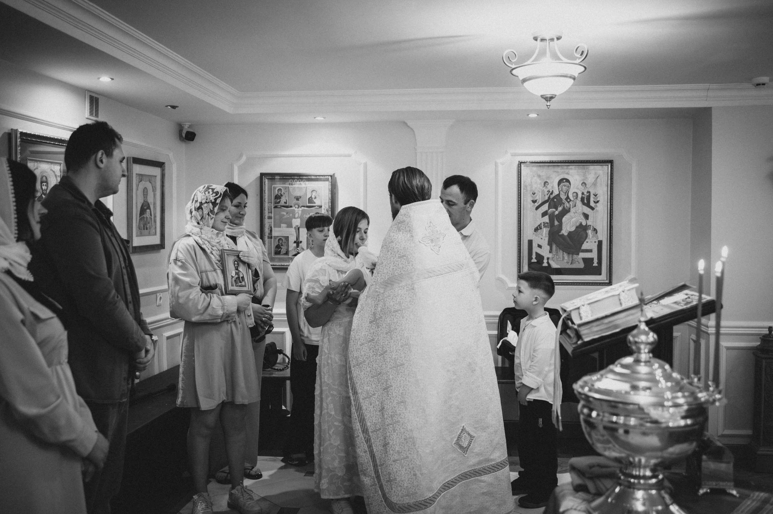 Крещение Александра (Оптинских старцев). Семейный фотограф в Минске Дарья Дреко