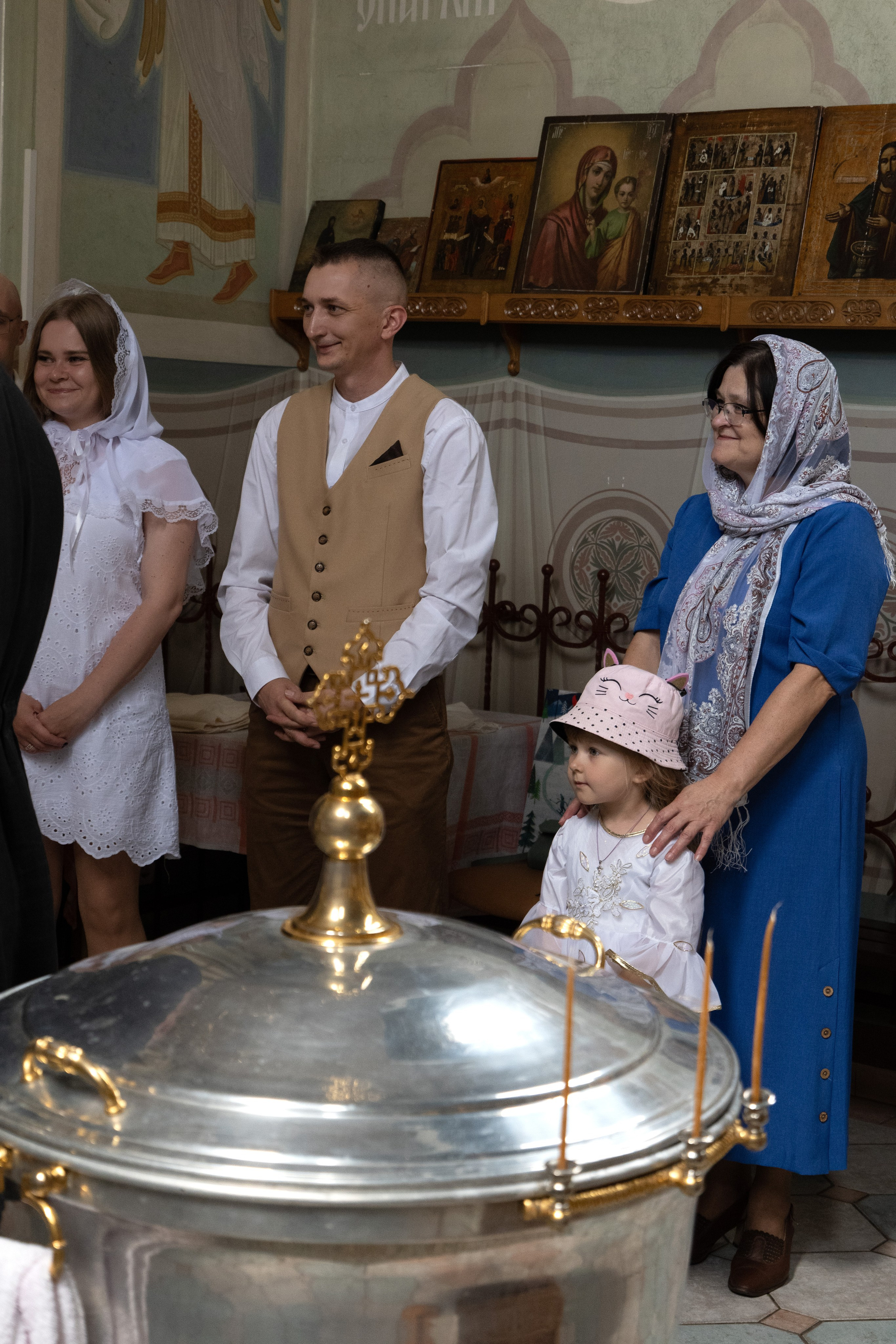 Таинство Крещения «Кристины». Фотограф видеограф Ольга Василевская