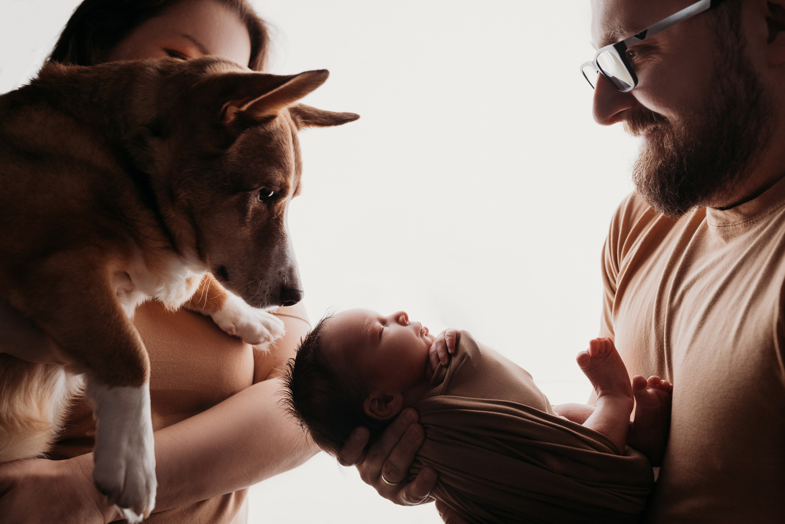 Фотосессия новорожденного в БОХО стиле. Фотограф новорожденных в г. Барнаул Ренпенинг Катерина