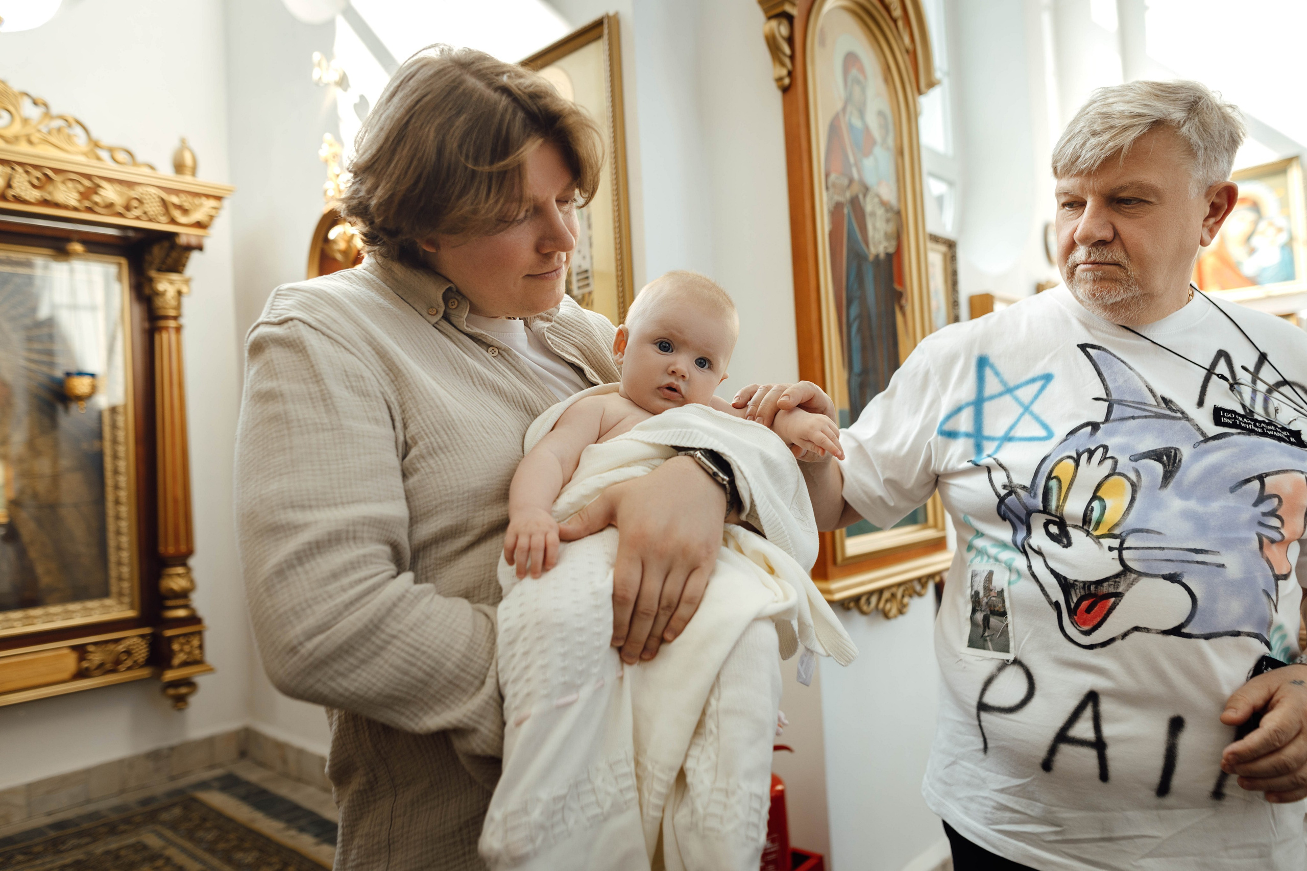 Крещение Мишель, гп. Ивенец, храм Ефросинии Полоцкой, август 2025