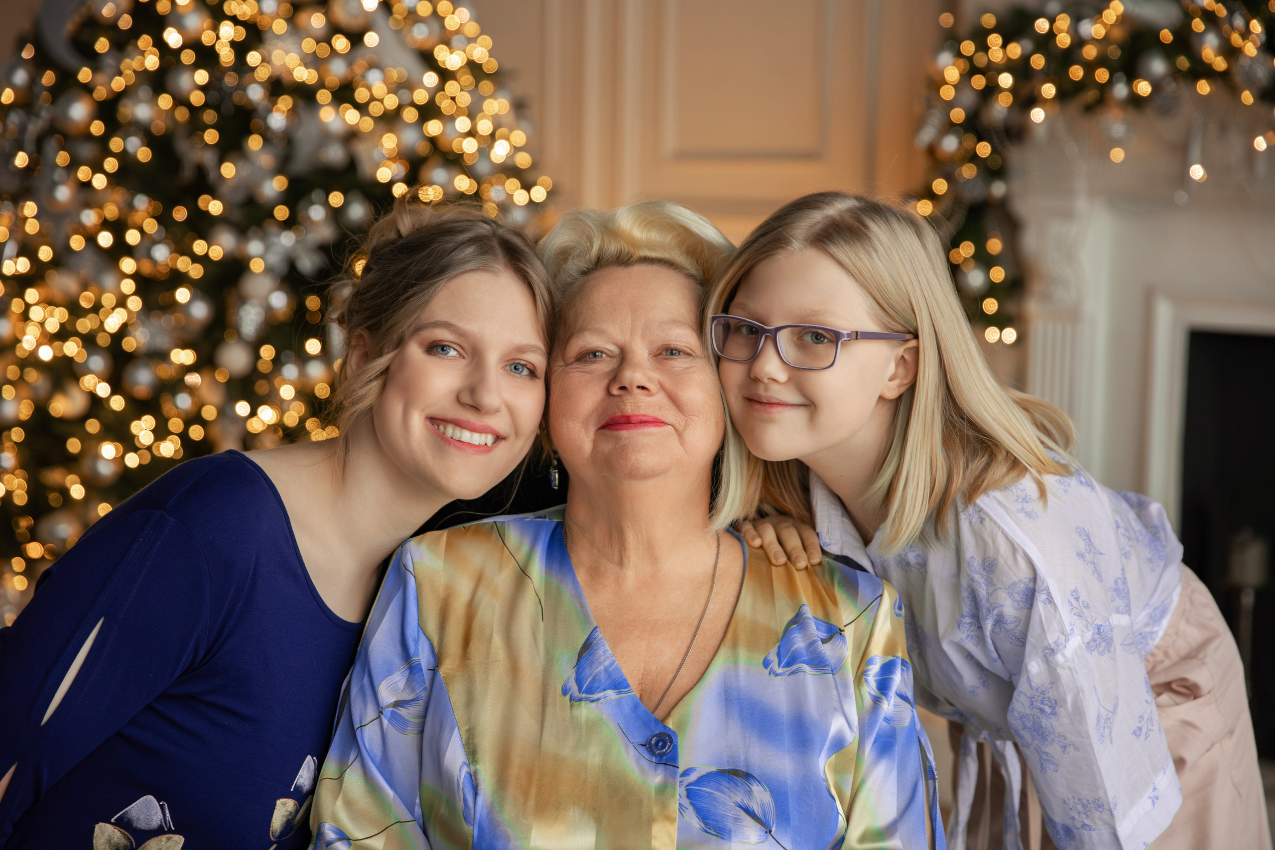 Семейный новый год. Семейный и женский фотограф в Москве Надежда Воробьева
