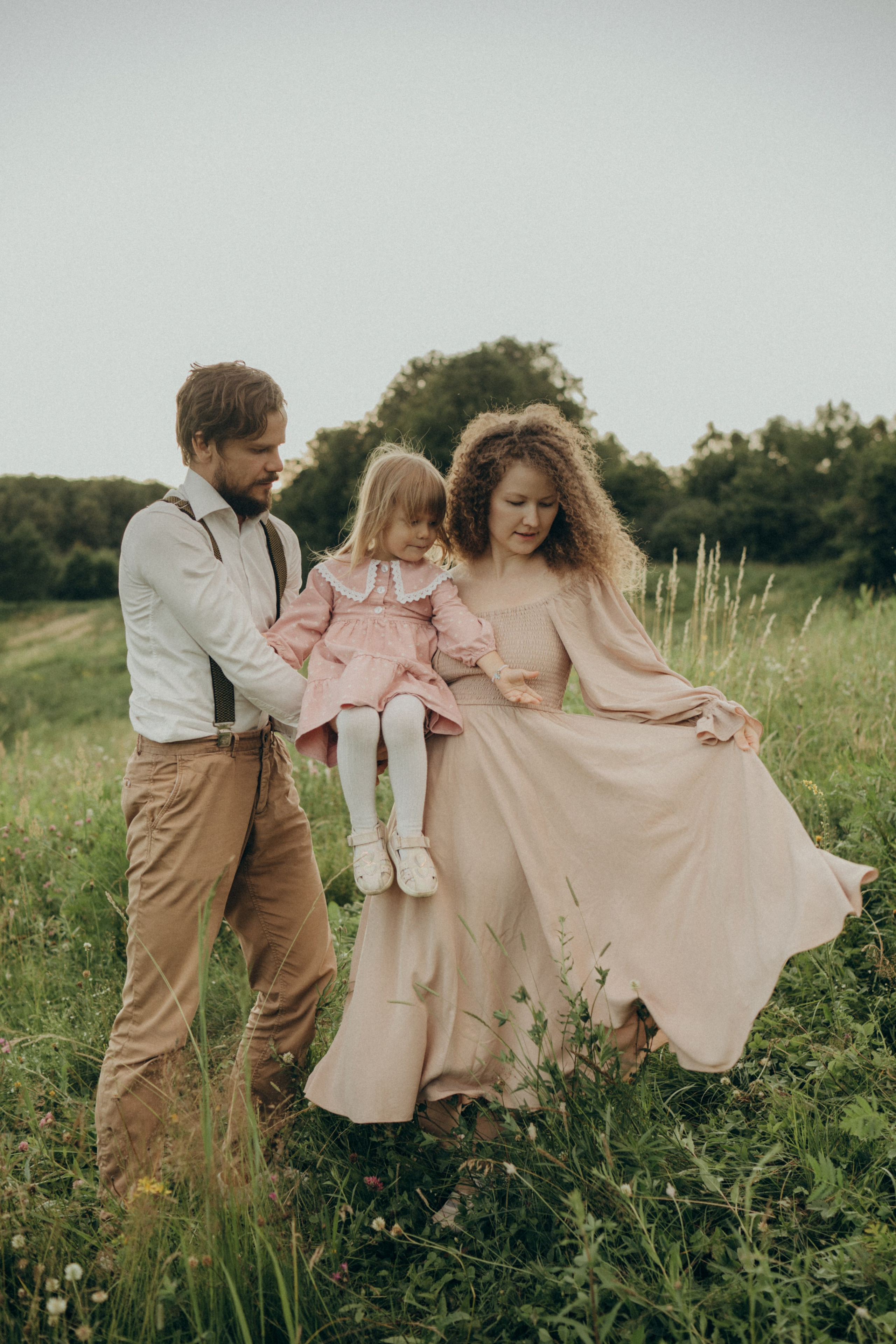 Закатная история. Семейный фотограф в Москве Елена Гильманова