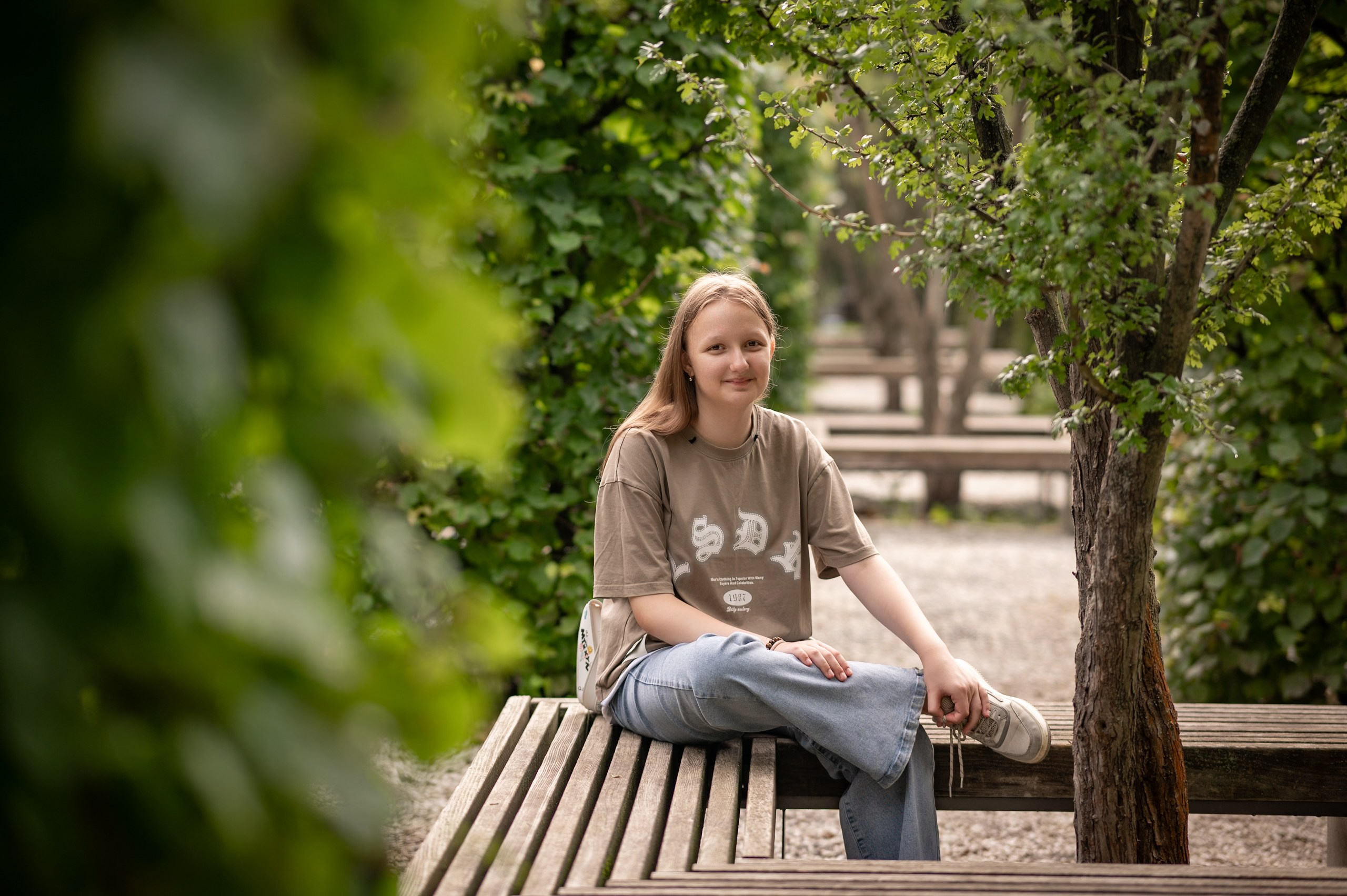 Оля на ВДНХ