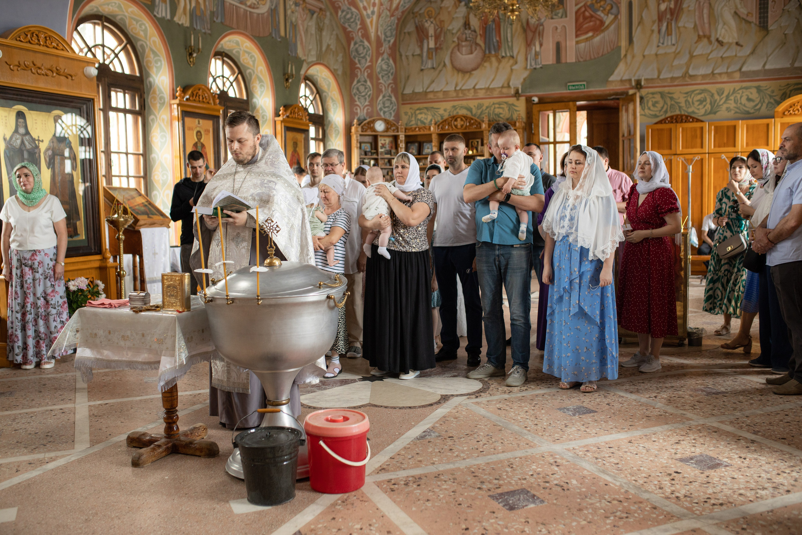 Таинство Крещения Вити. Фотограф в Железнодорожном и Балашихе