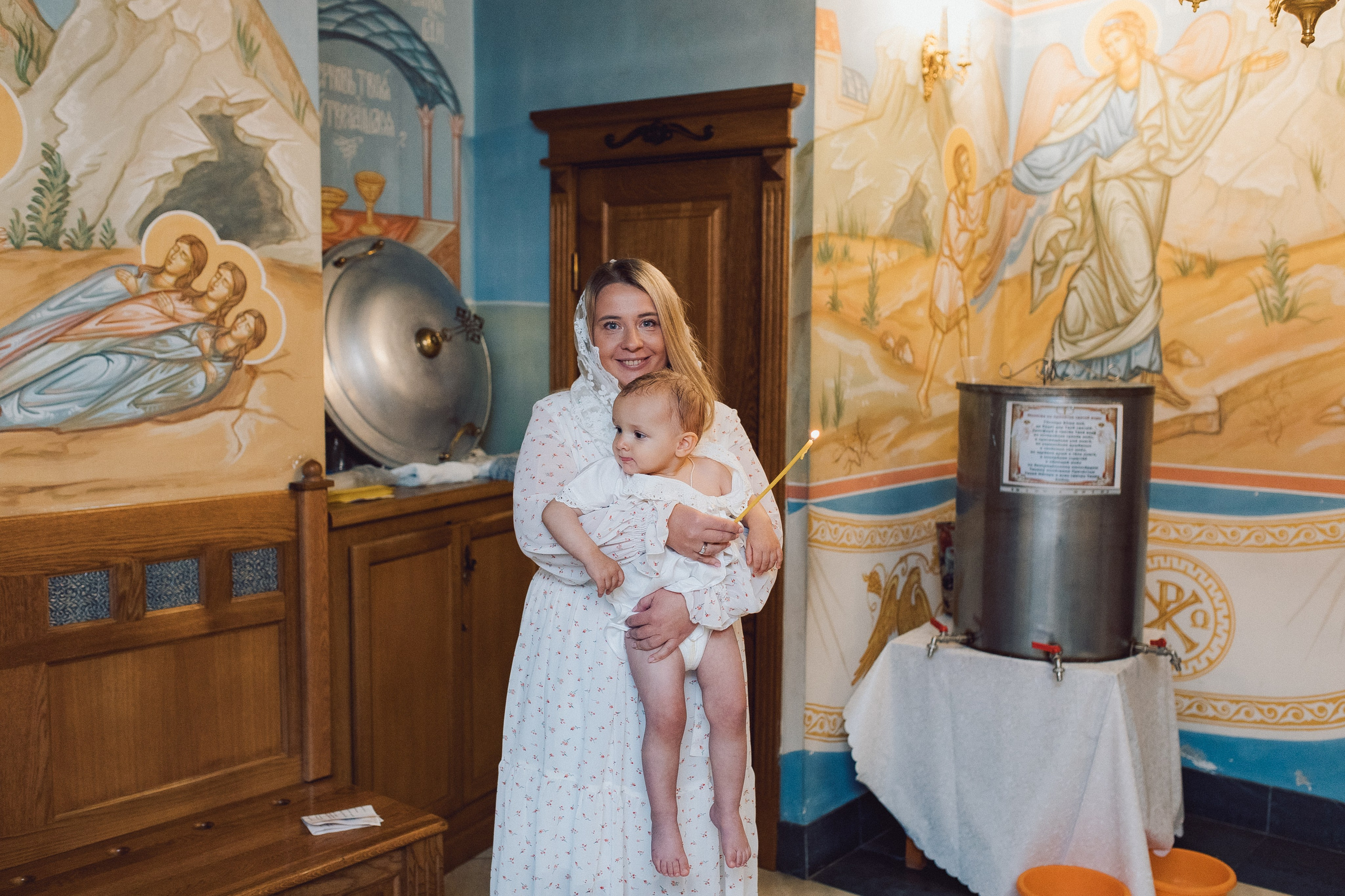 Крещение в Троицком соборе