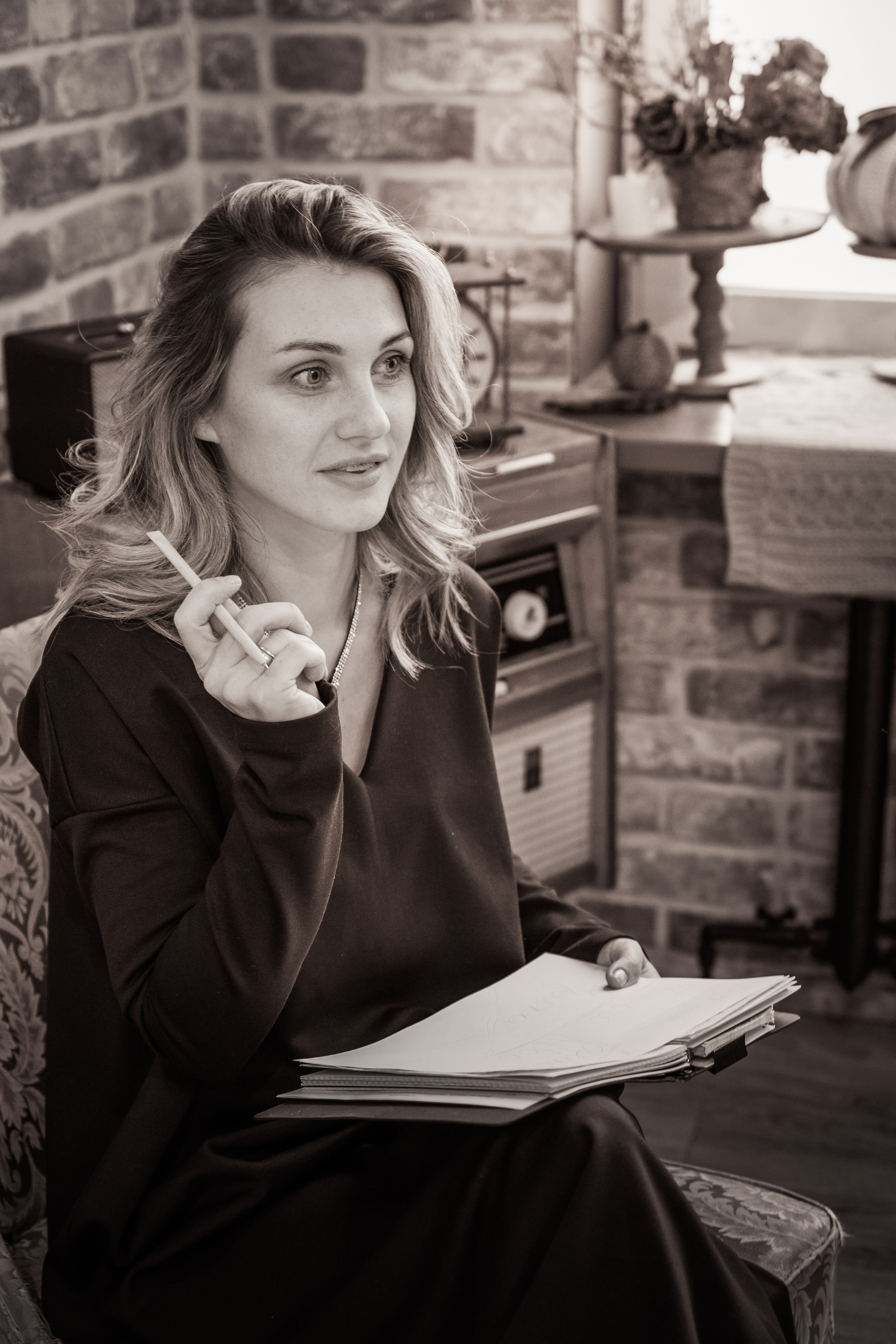 Писательница Эрика. Художественная фотография