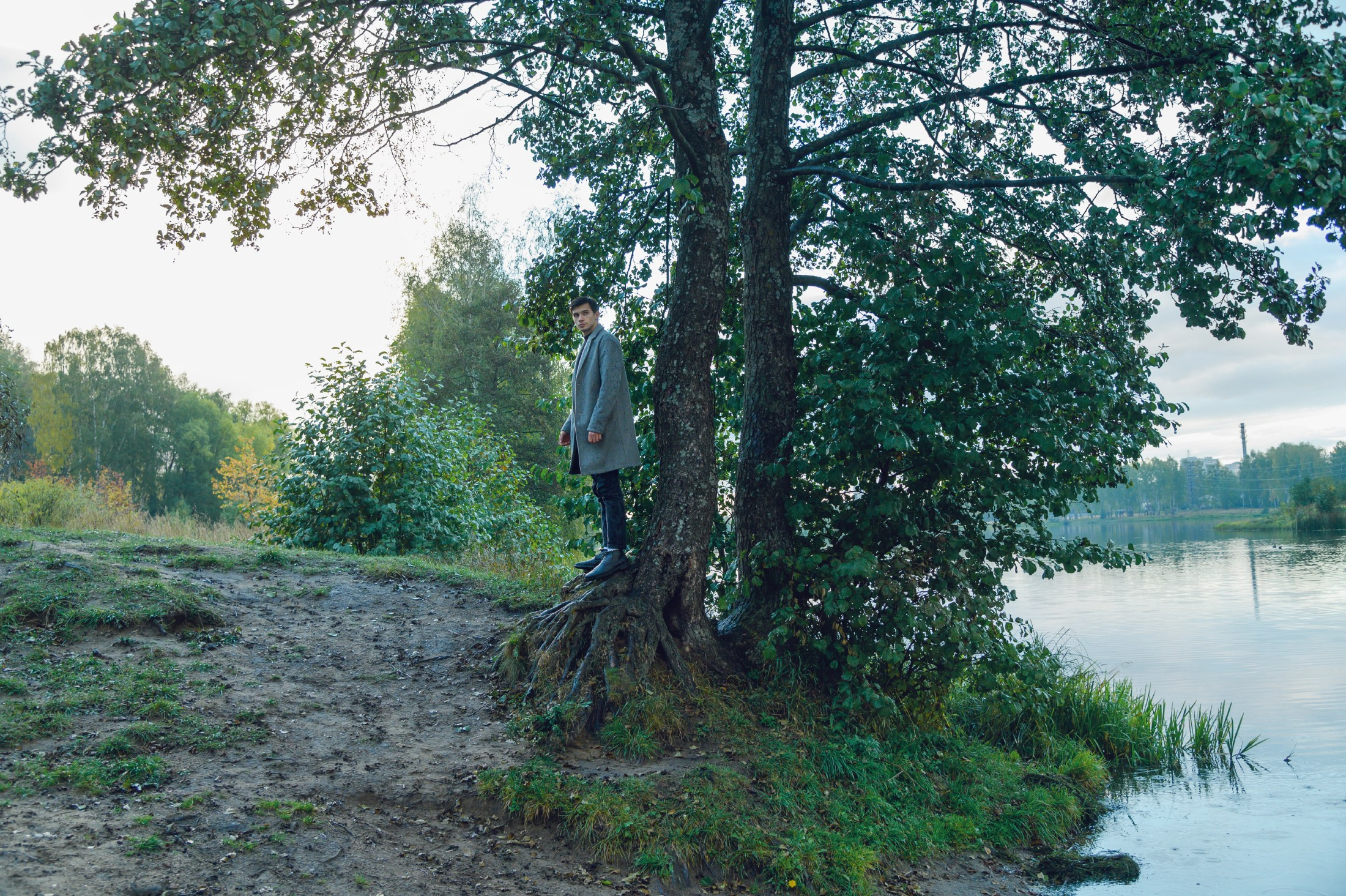 Мужская фотосессия в парке Степанова в Иваново