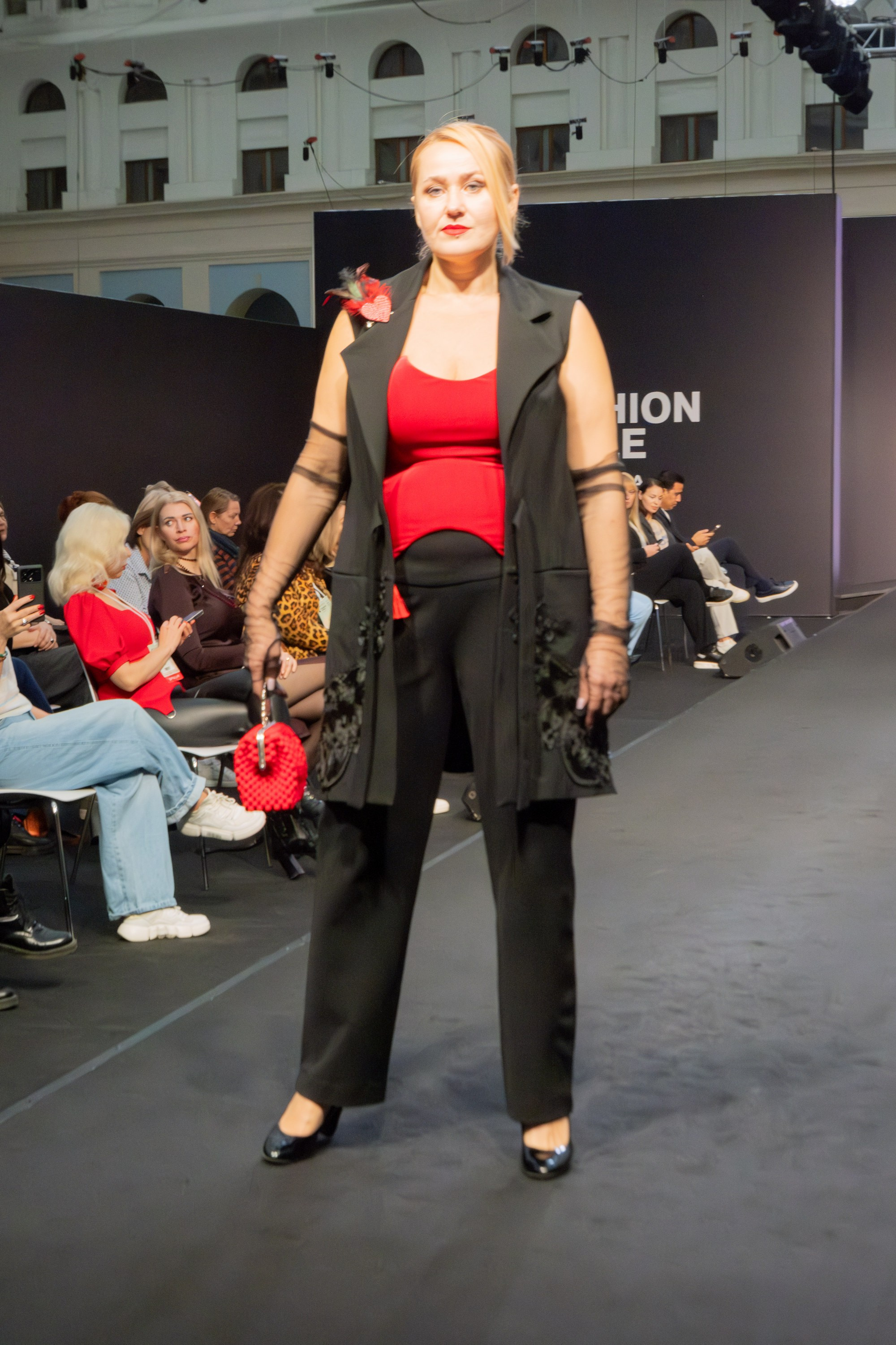 Репортажная фотосессия на выставке Fashion Stile