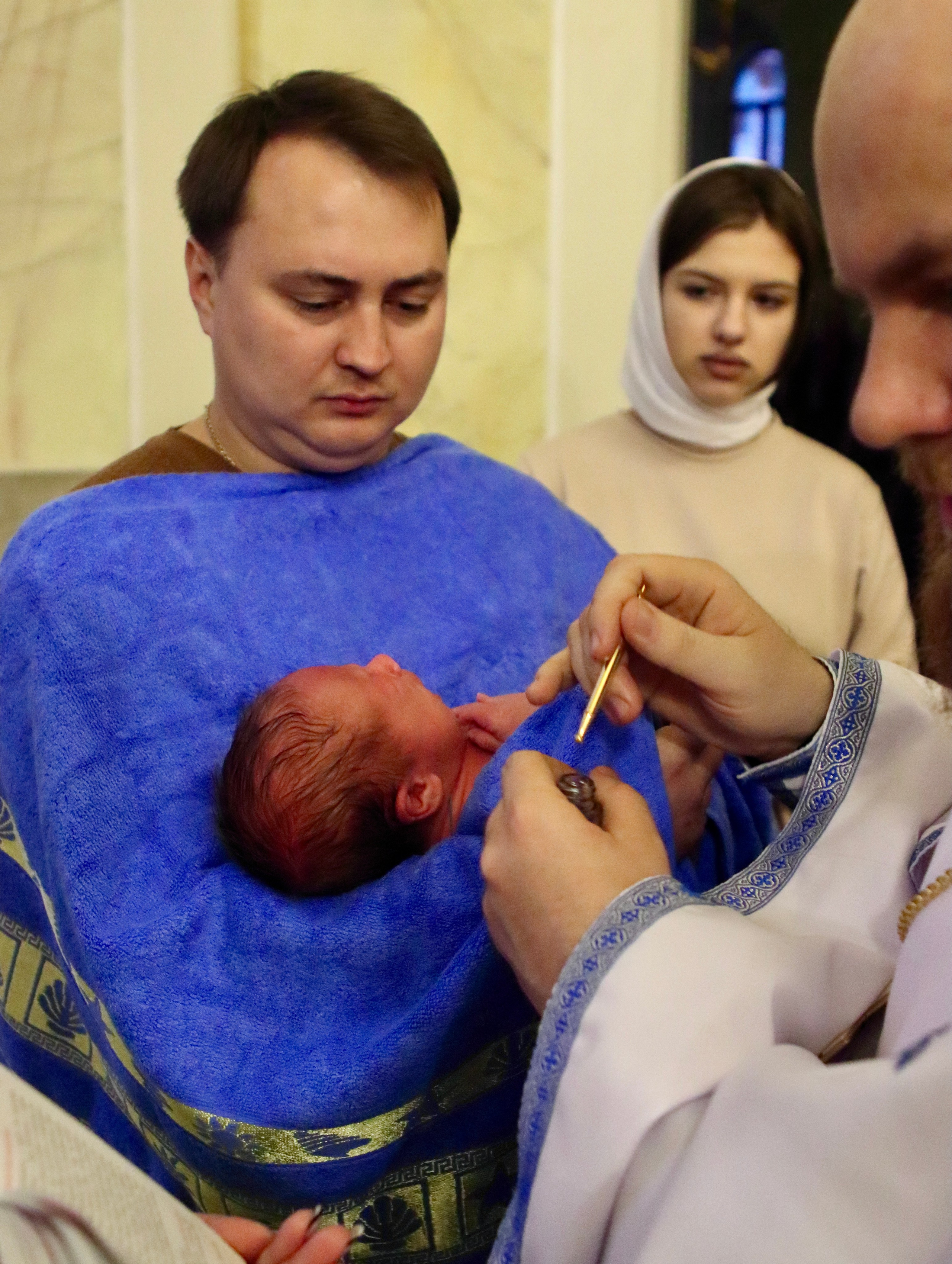 Татьяна — таинство крещение. Фотограф в Курске Смирнов Евгений