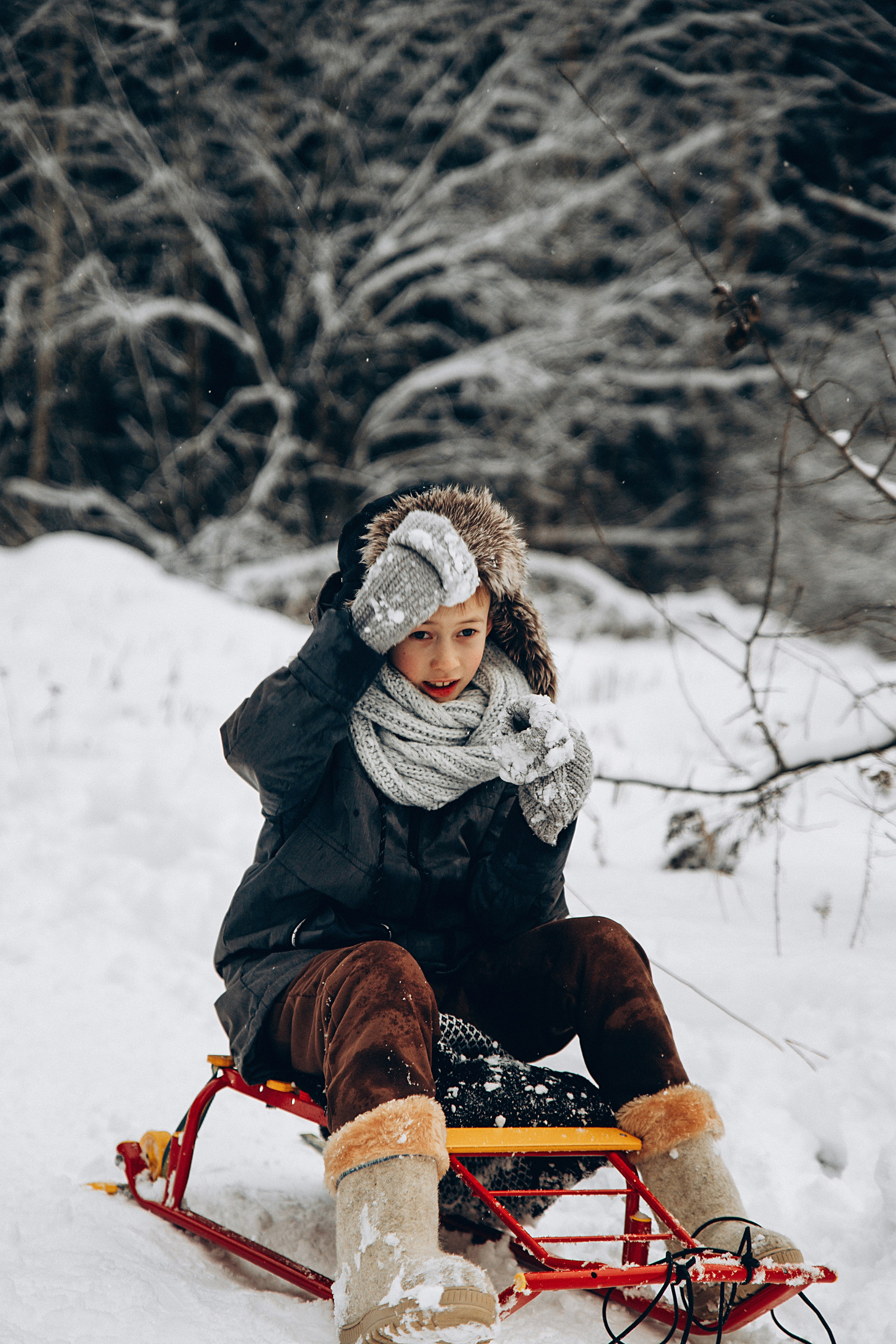 Зимние радости. Репортажный и детский фотограф в Минске