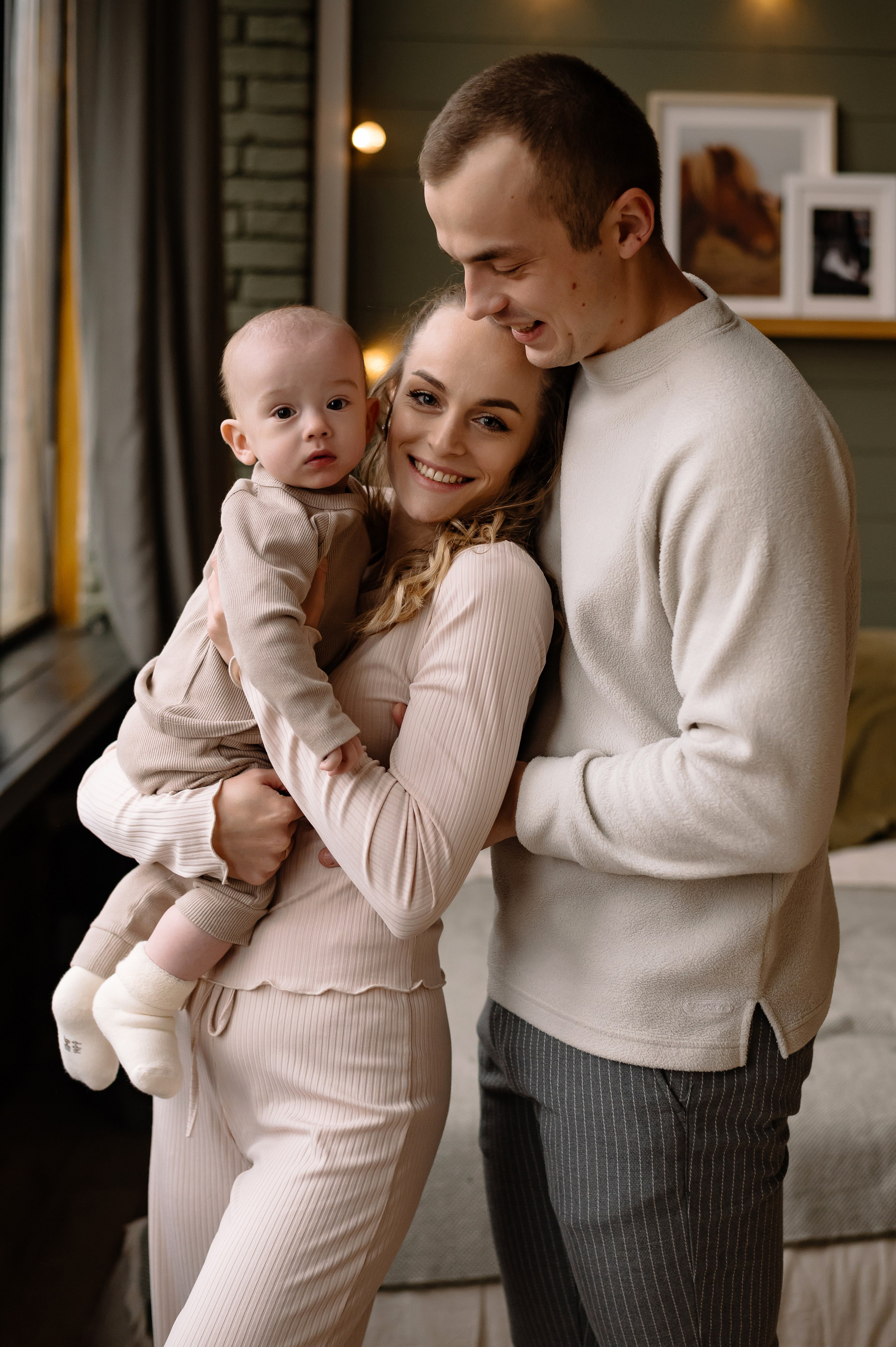 Первая семейная с малышом. Фотограф Минск Катерина Кирик