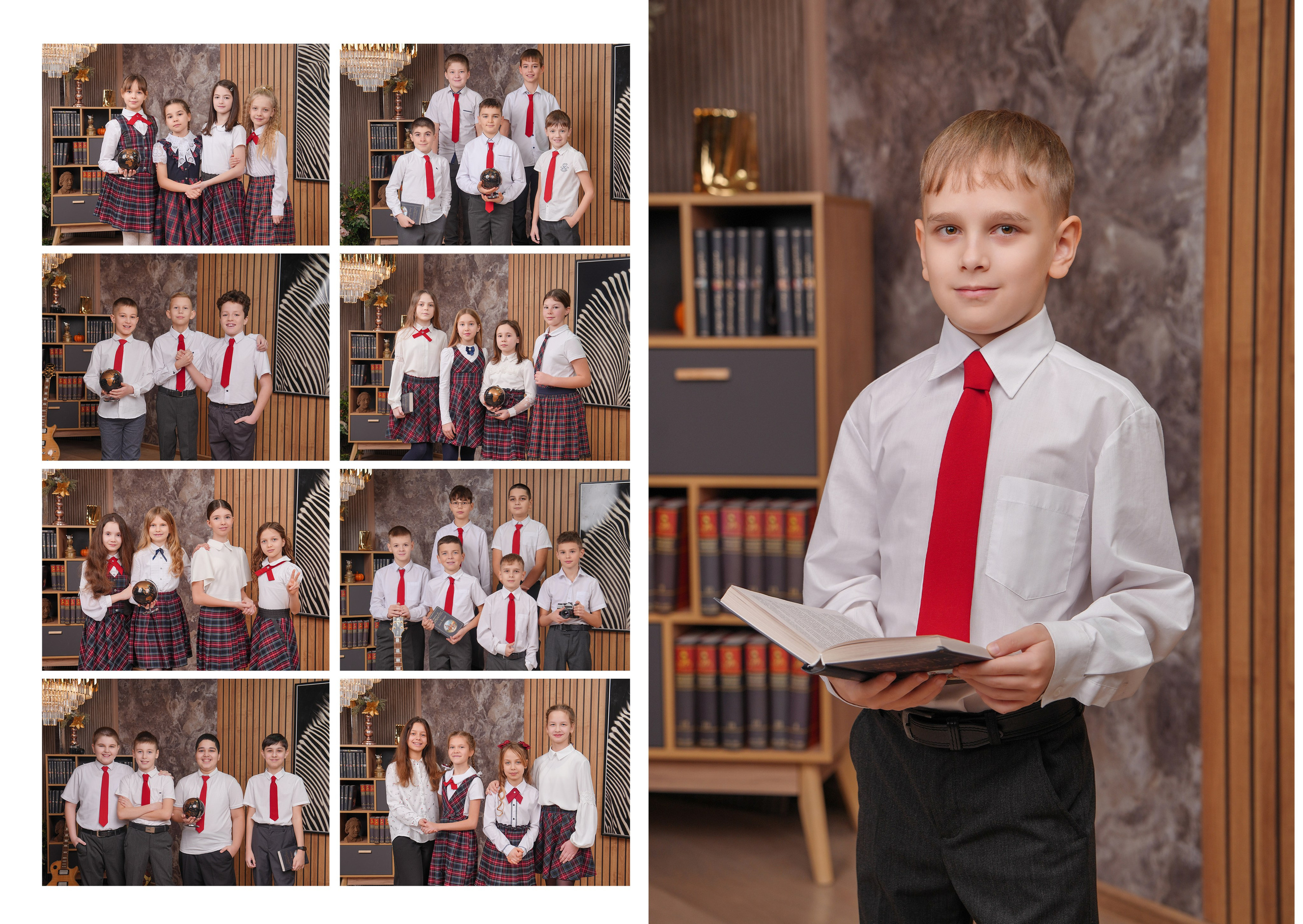 ШКОЛА 99 — 4 «Д» класс. Красивый выпускной альбом в Краснодаре