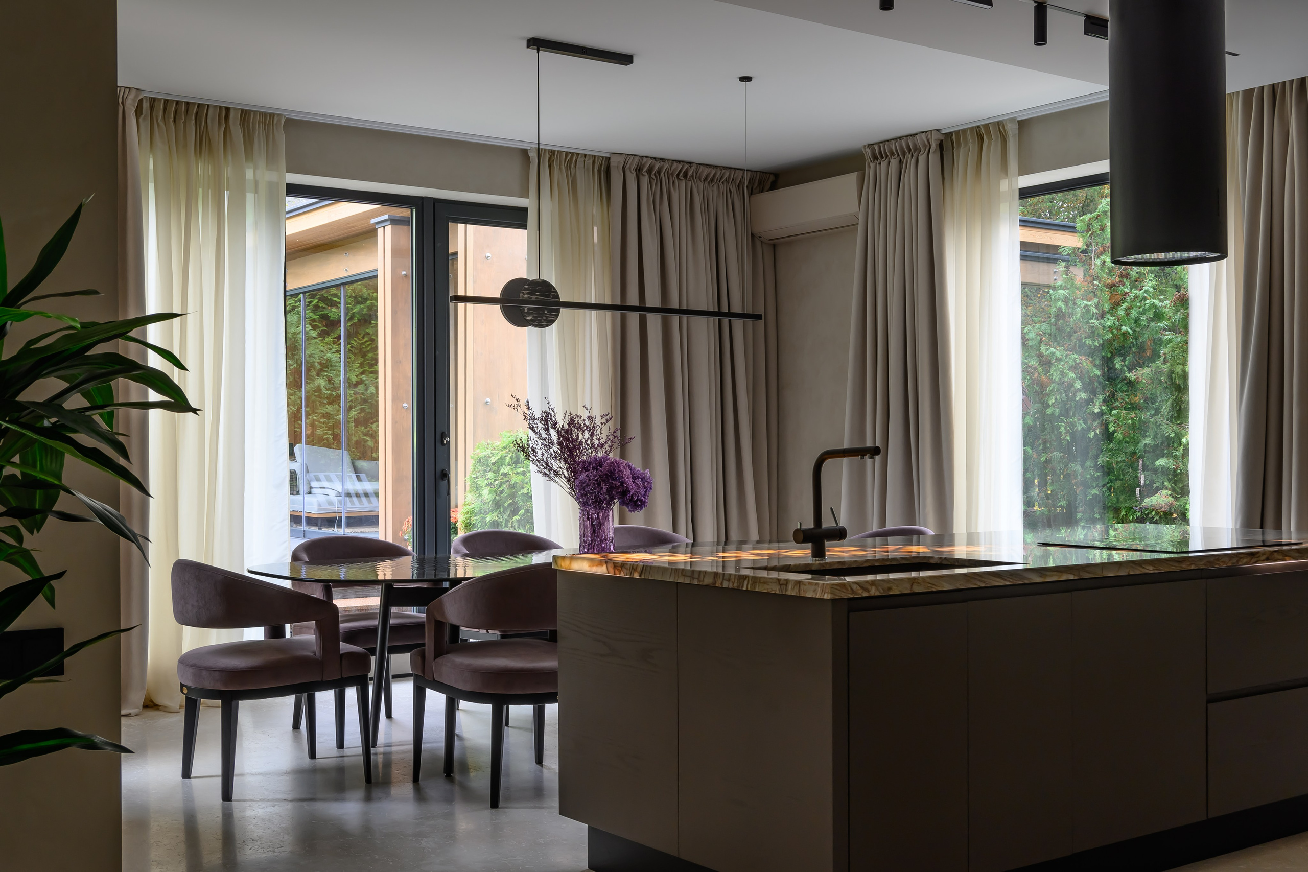 Дом в Загорье. Интерьерный фотограф Юлия Лебедева. Москва