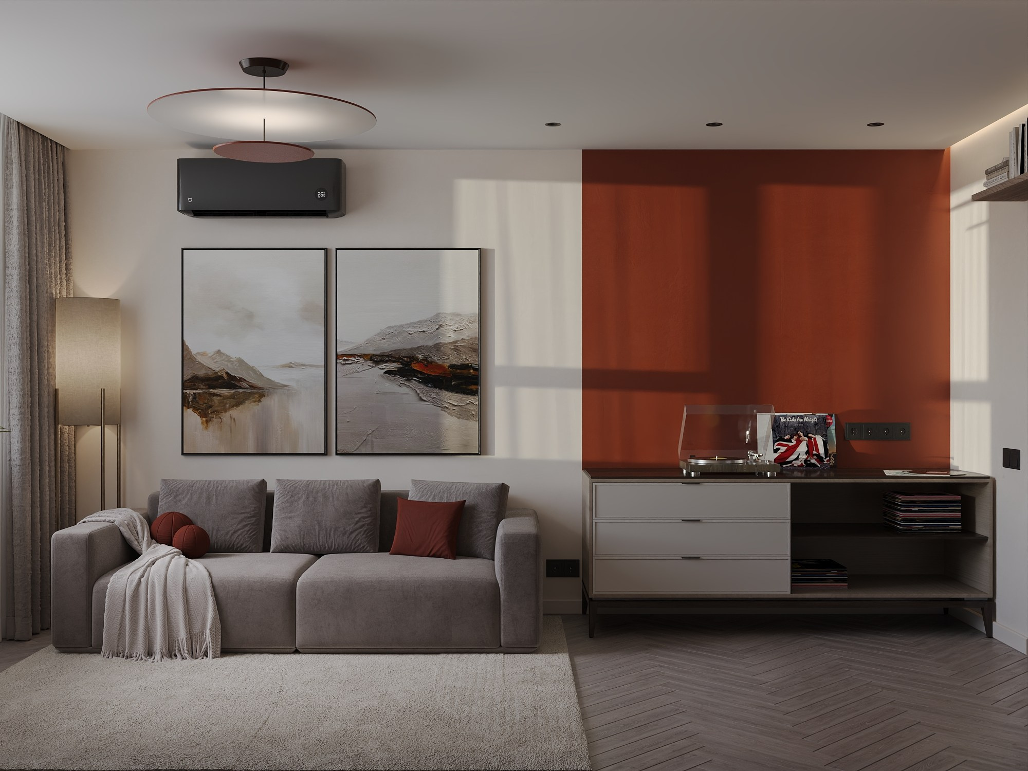 Г. Москва 80 м². БК студия дизайна интерьера