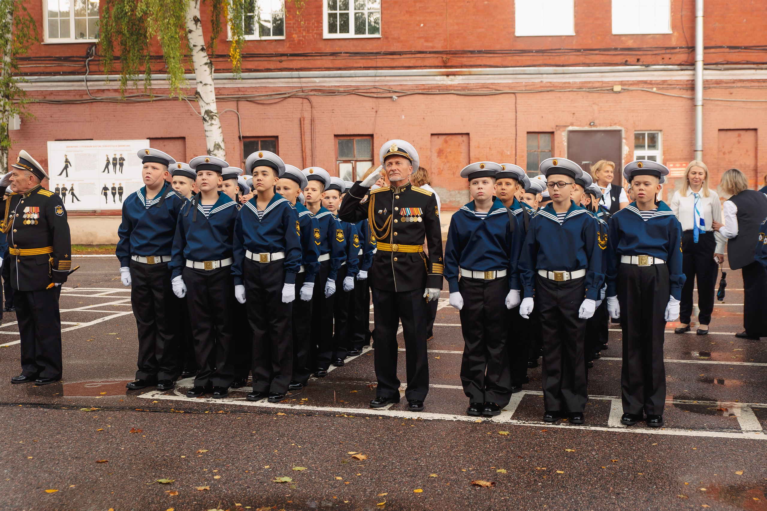 Кадетский корпус. Линейка. Фотограф в Кронштадте и Санкт-Петербурге Анастасия Коваленко
