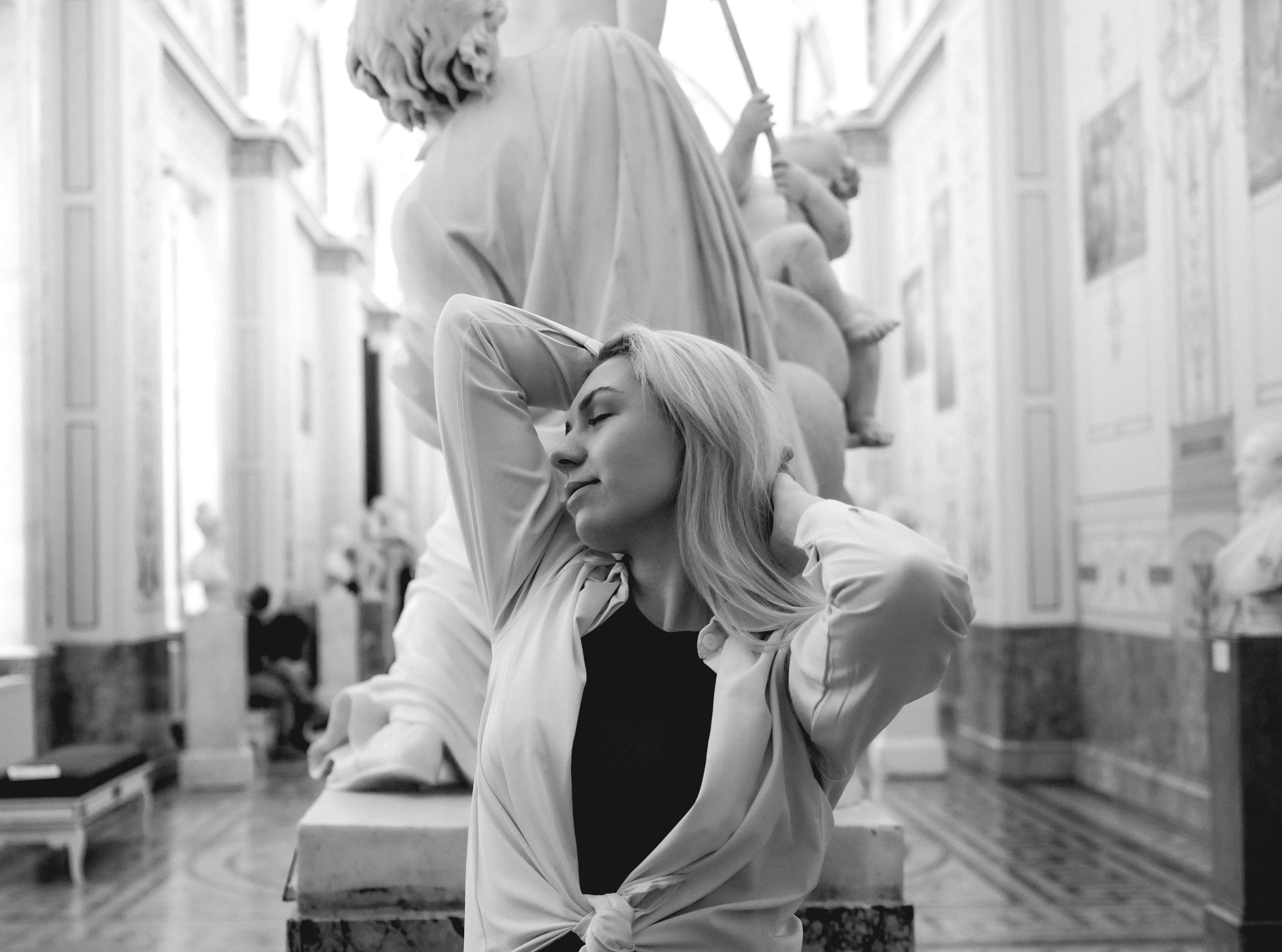 Портретная фотосессия в Эрмитаже Санкт-Петербурга для Полины. Светлана Гопанюк. Портретный фотограф. Санкт-Петербург. СПб