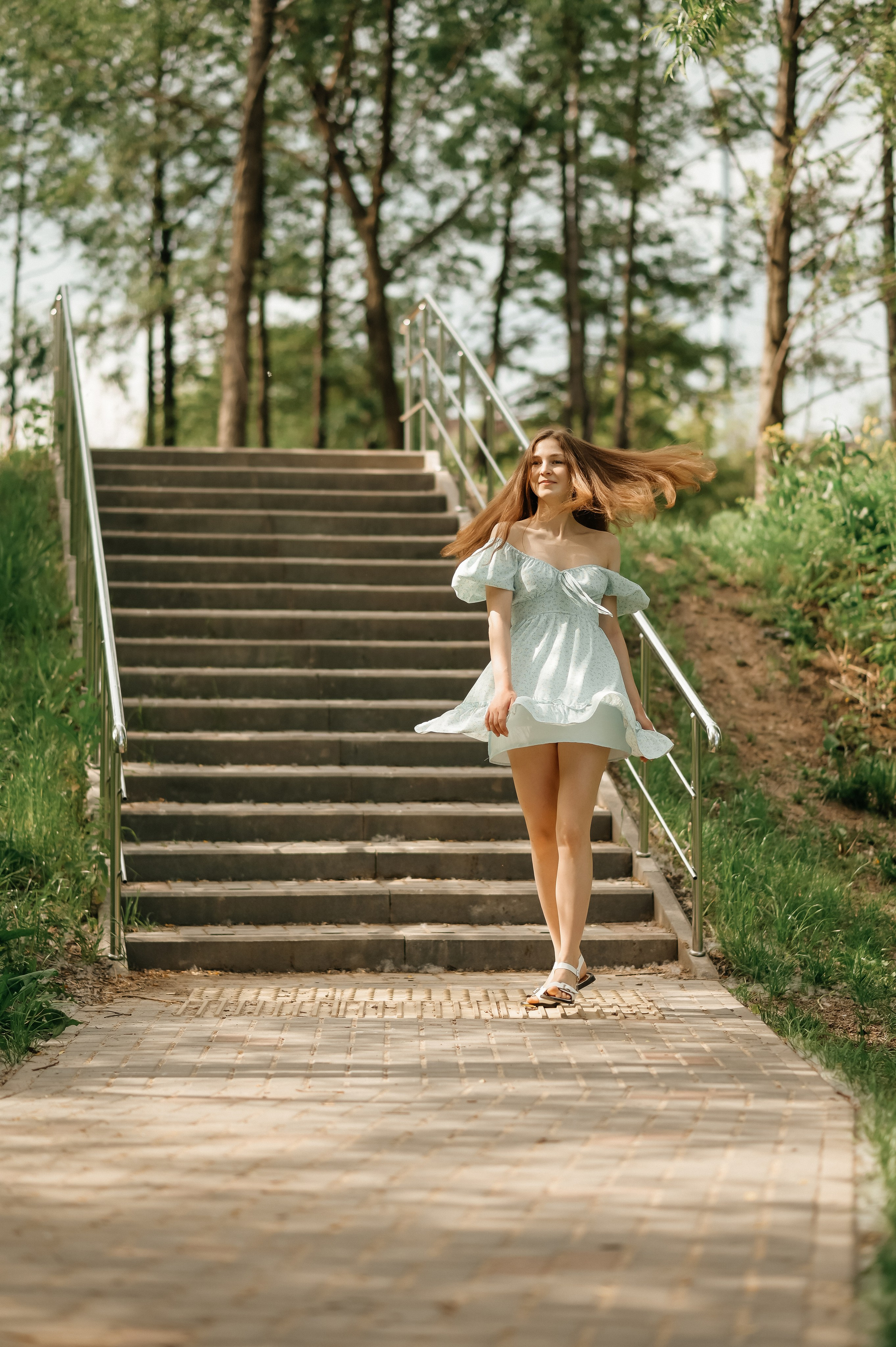 Аня прогулка. Семейный фотограф Олеся Батурина Рязань