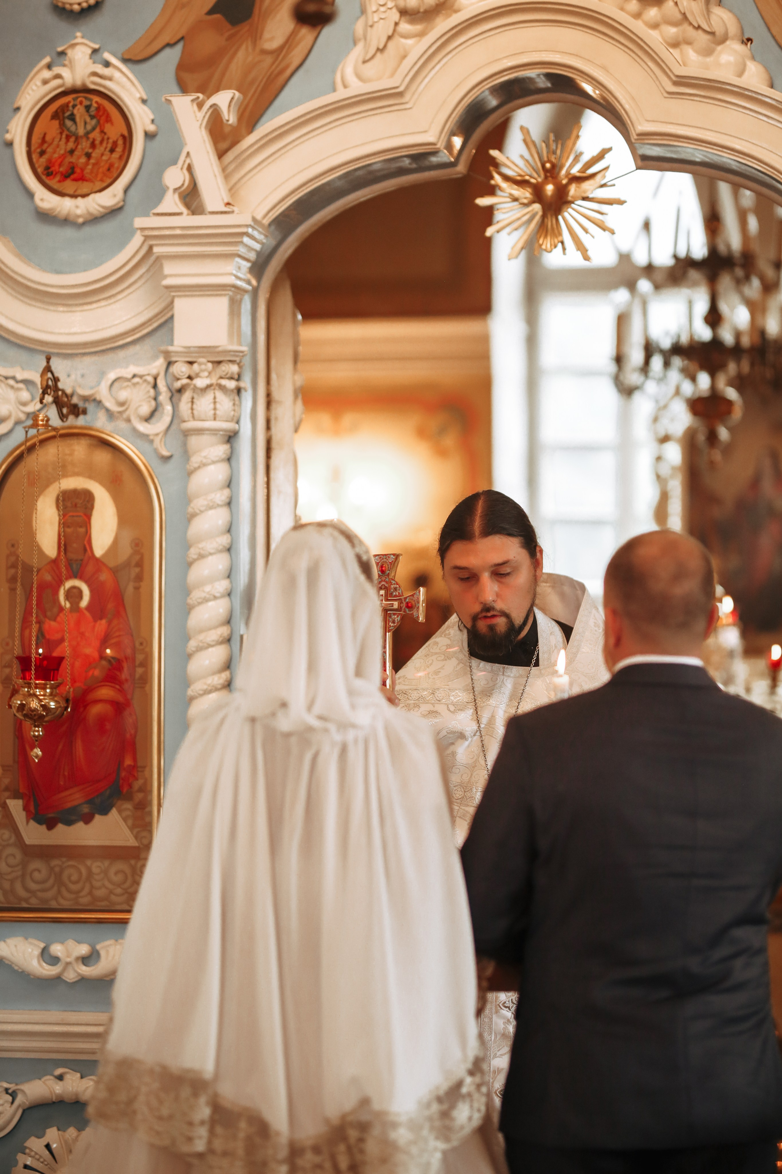 Венчание в Никольском Храме Зеленоград. Фотограф Анастасия Залевская