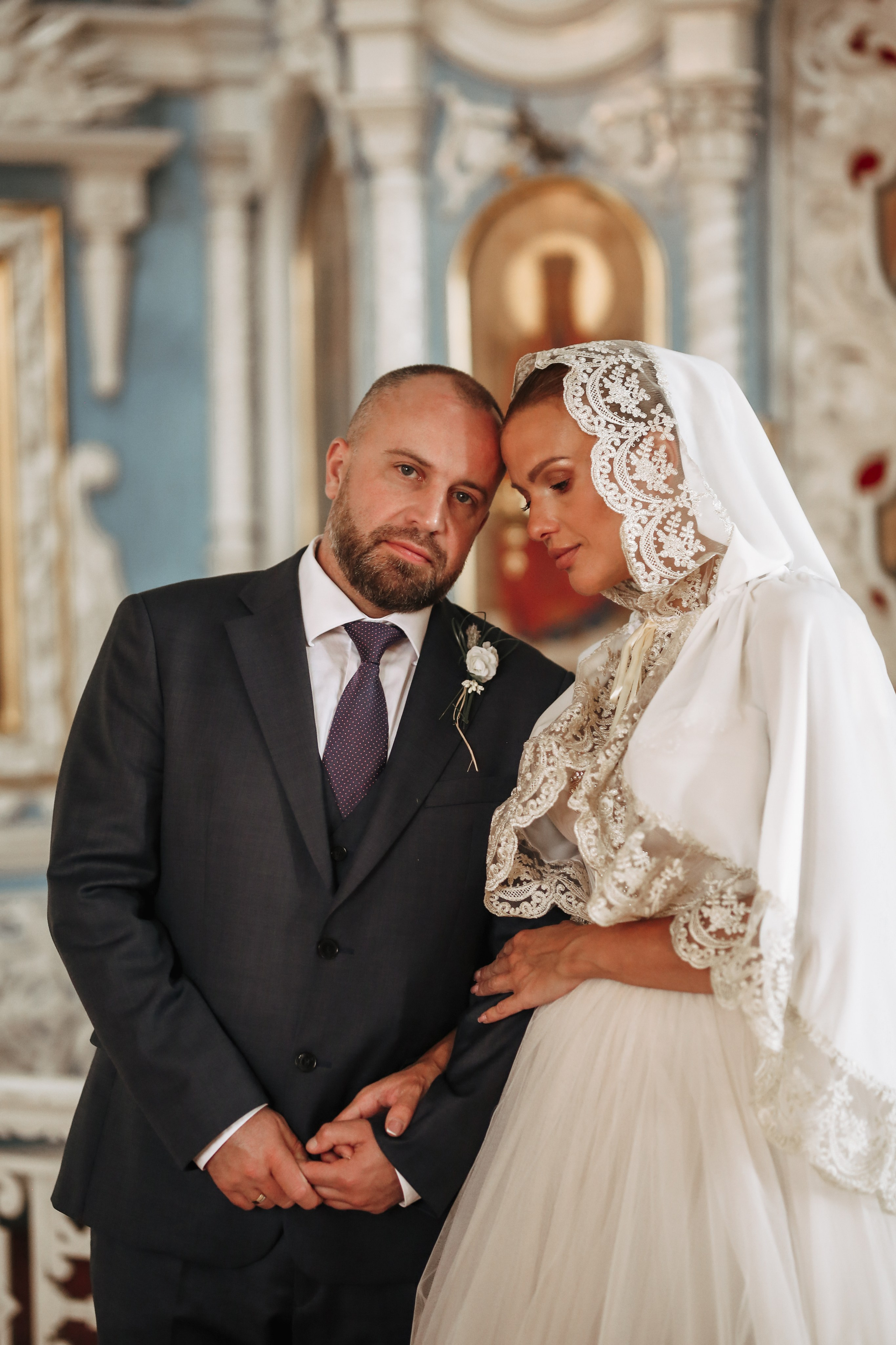 Венчание в Никольском Храме Зеленоград. Фотограф Анастасия Залевская