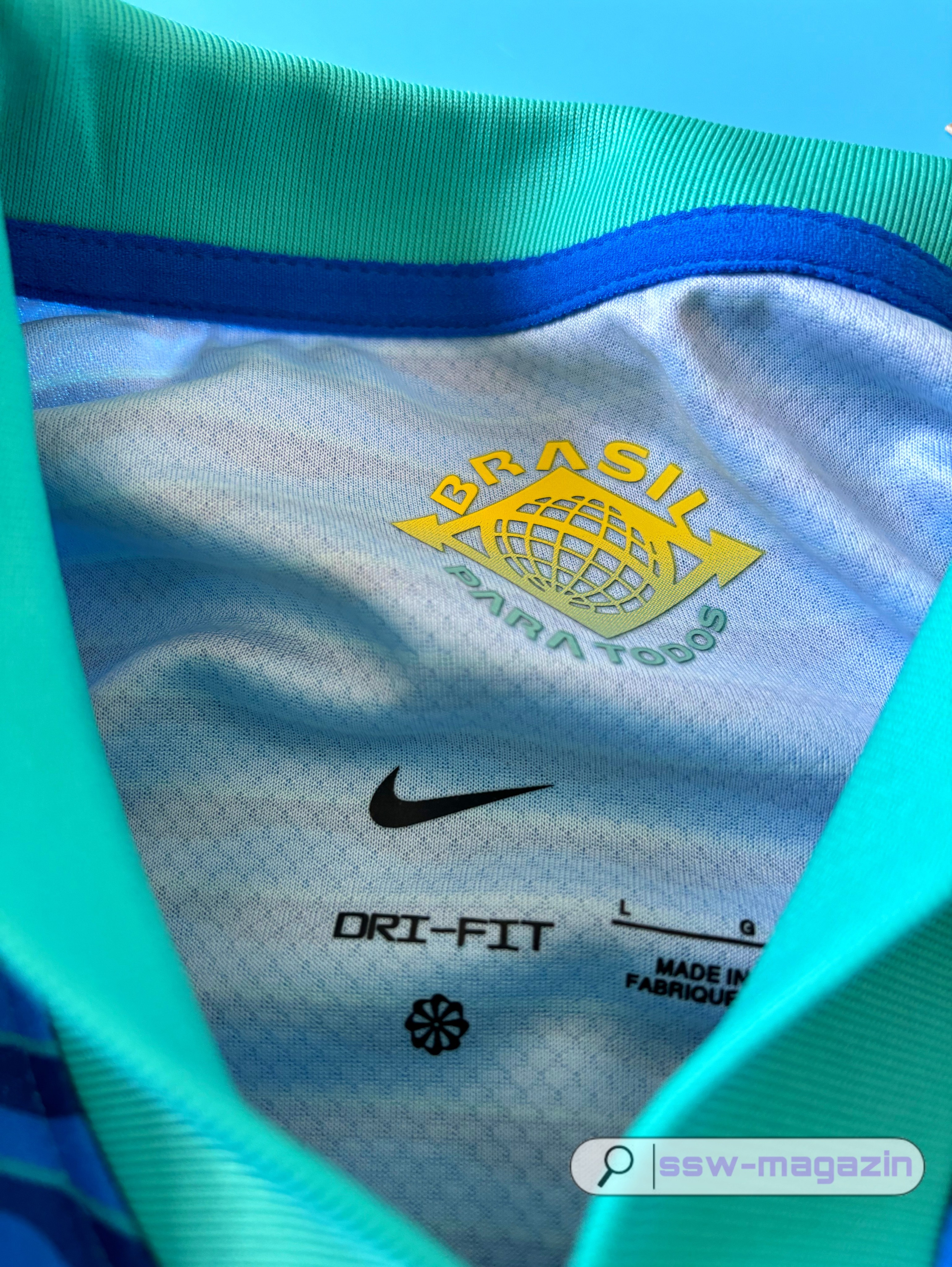 Футболка сборной Бразилии 2023-2024 синяя купить. Футбольный магазин — ssw_magazin
