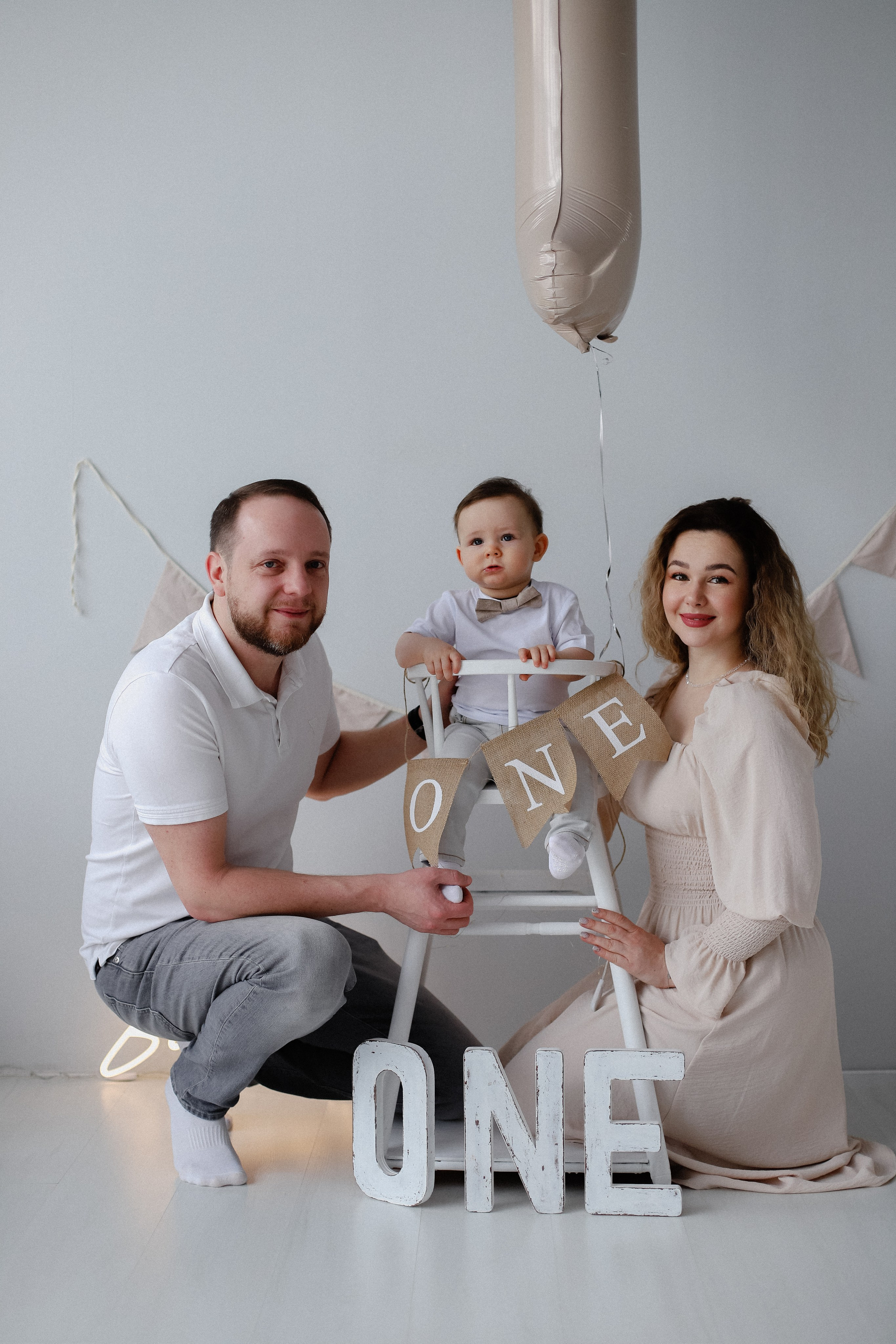 Тимофею 1 год. Фотограф в Алматы и Москве Даша Пушкина