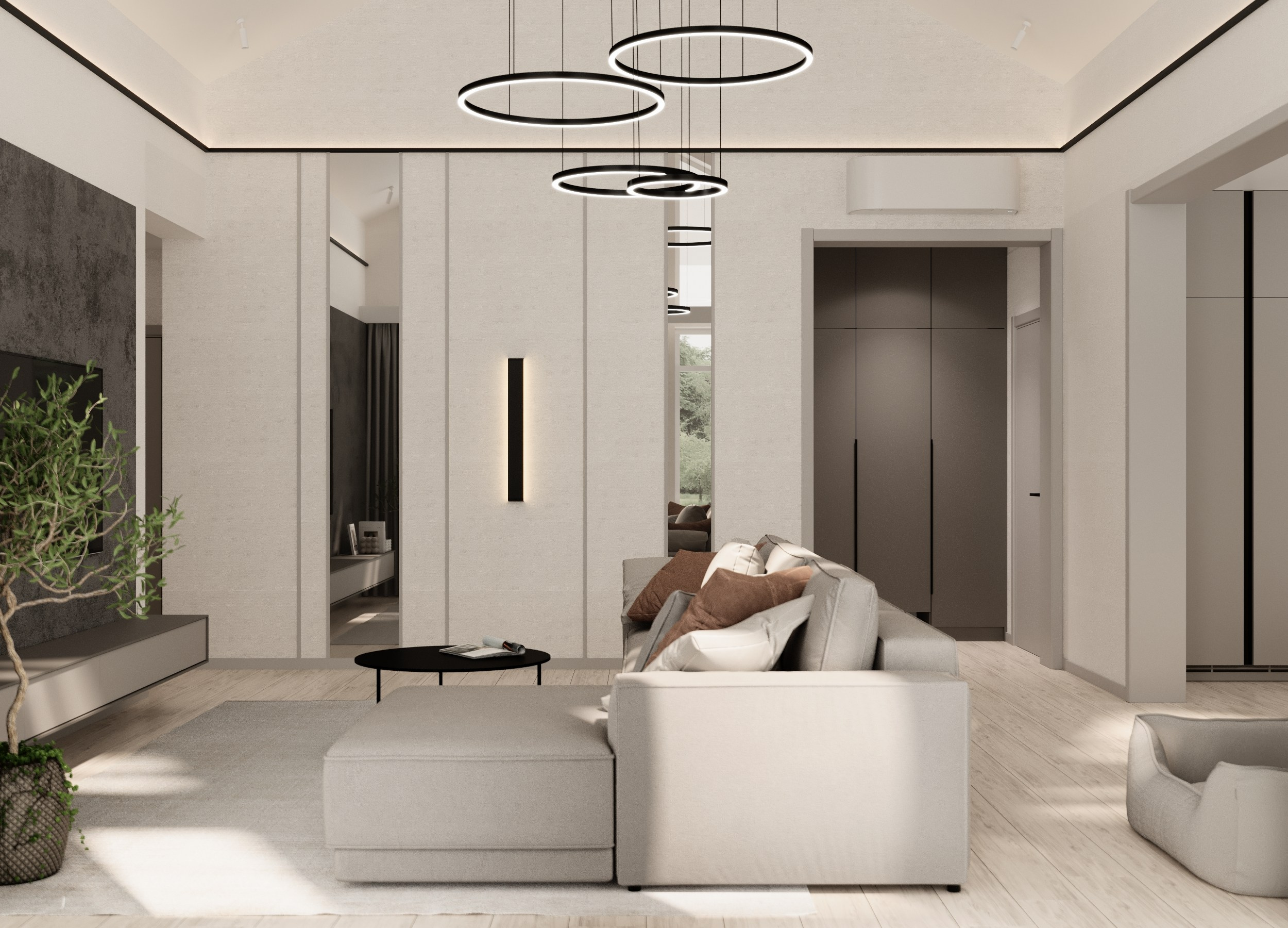 Дом Брайт парк 110 м². Дизайнер интерьера квартир и частных домов в Казани