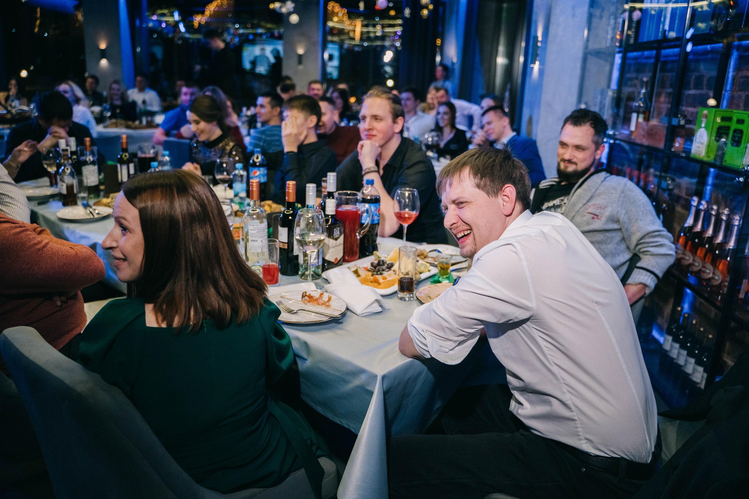 Корпоратив в «SOSNOVOE Family Club» в Царевщине. Фотограф Сергей Логинов