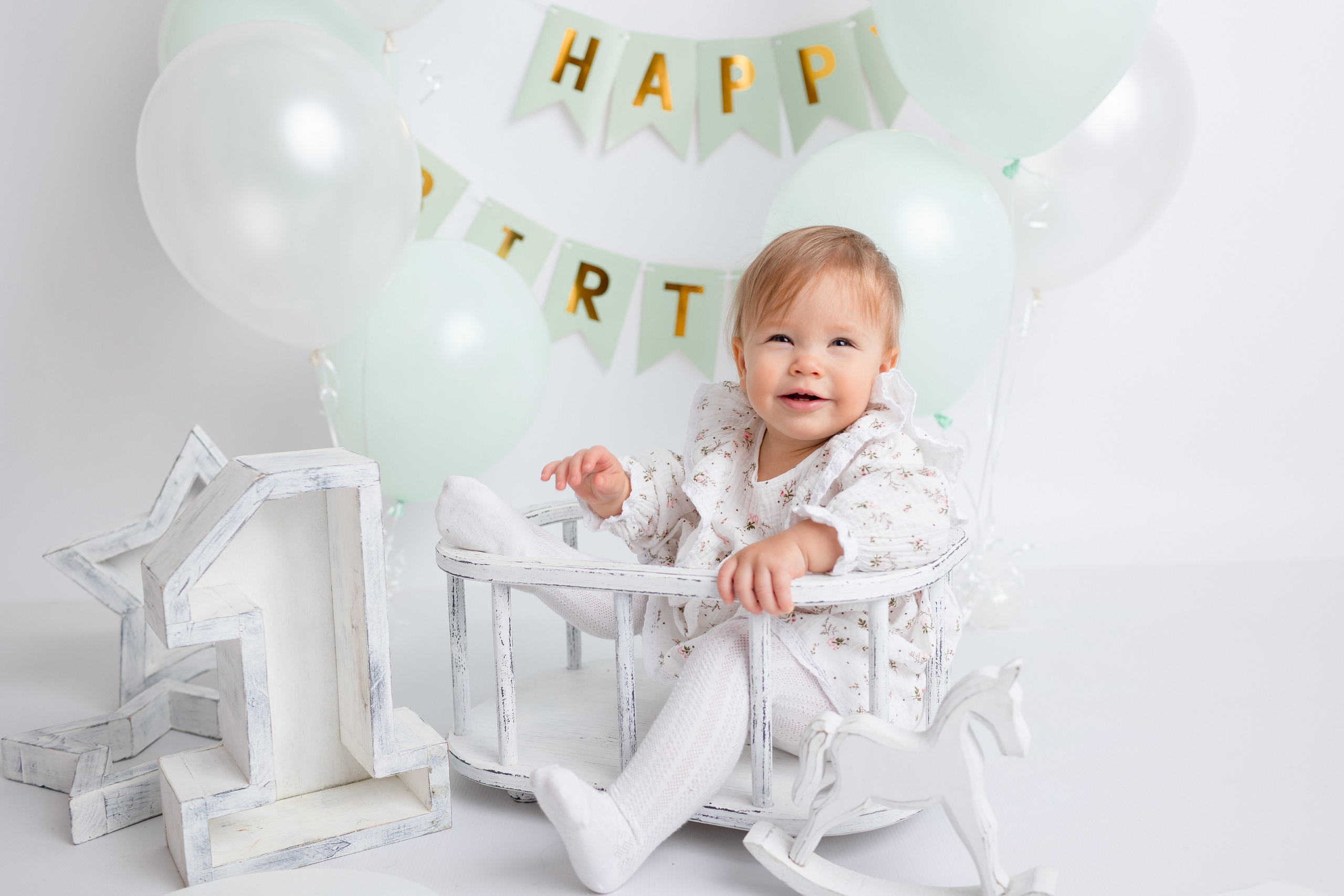 Годик стандарт. Newborn Фотограф в Твери