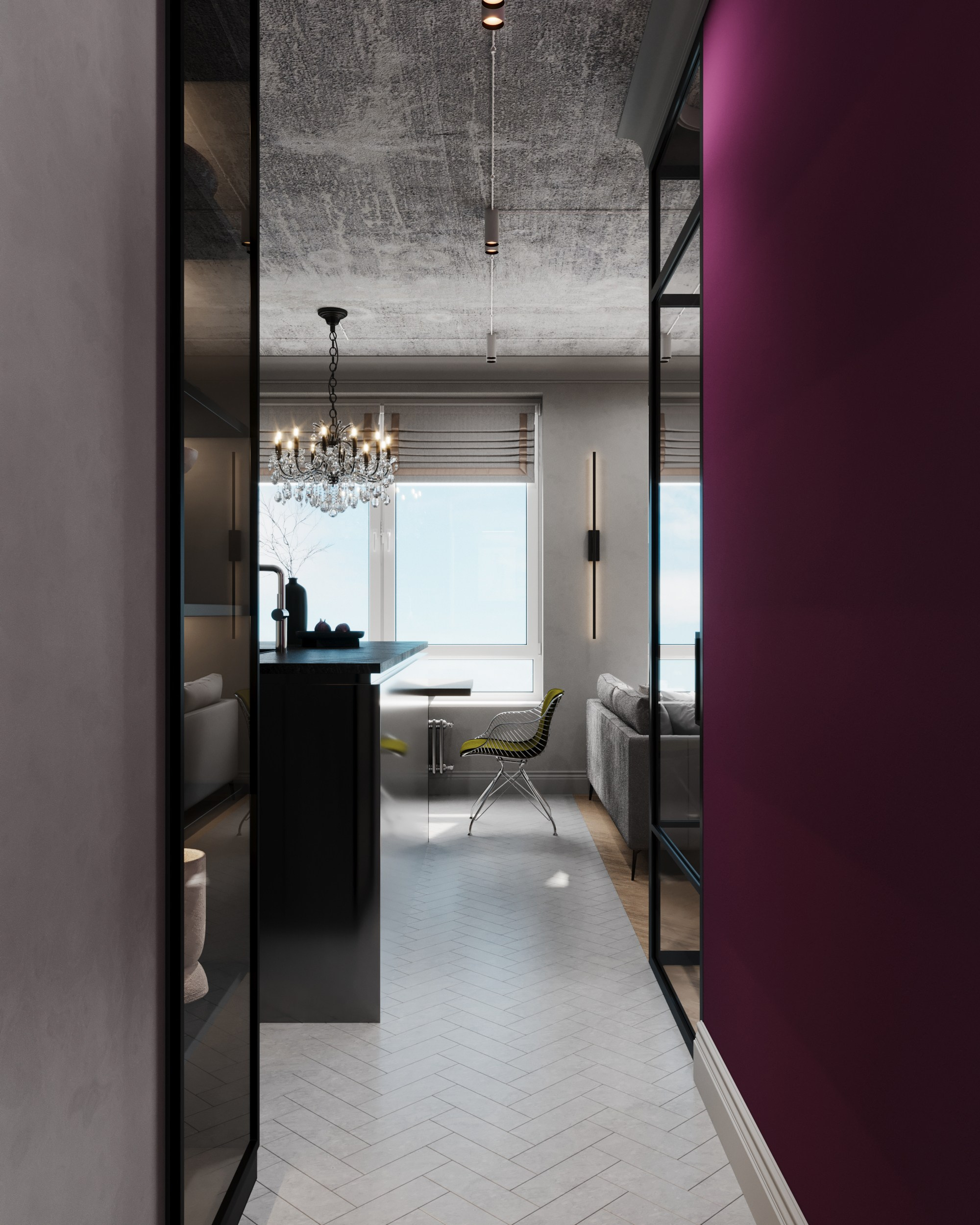 ЖК Профит, Москва, 2024 год, 61 м. кв. BYPRITCHINA | студия дизайна интерьера г. Москва