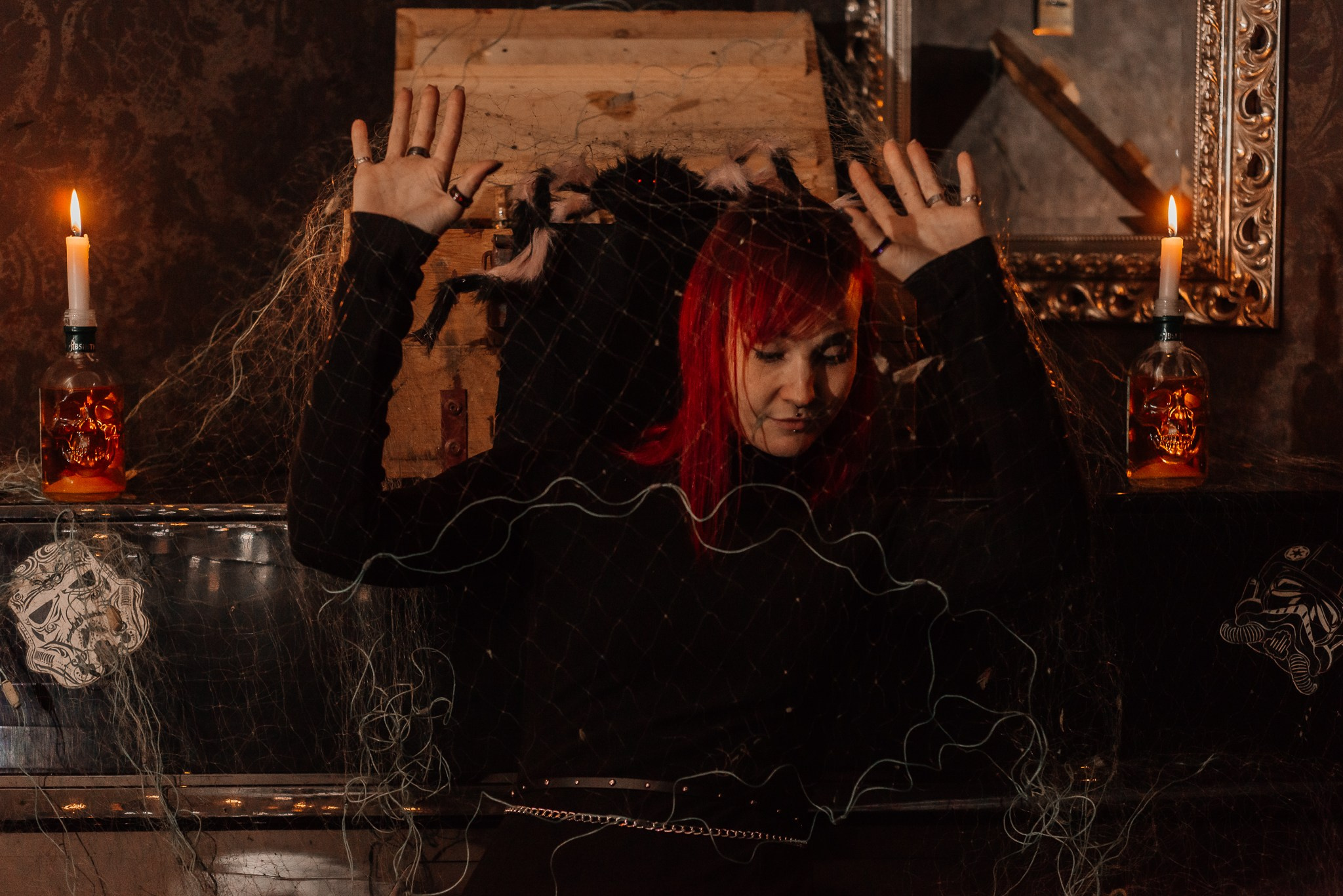 Halloween party в кальянной HookahPlace. Профессиональный пейзажный фотограф Новокрещенов Станислав