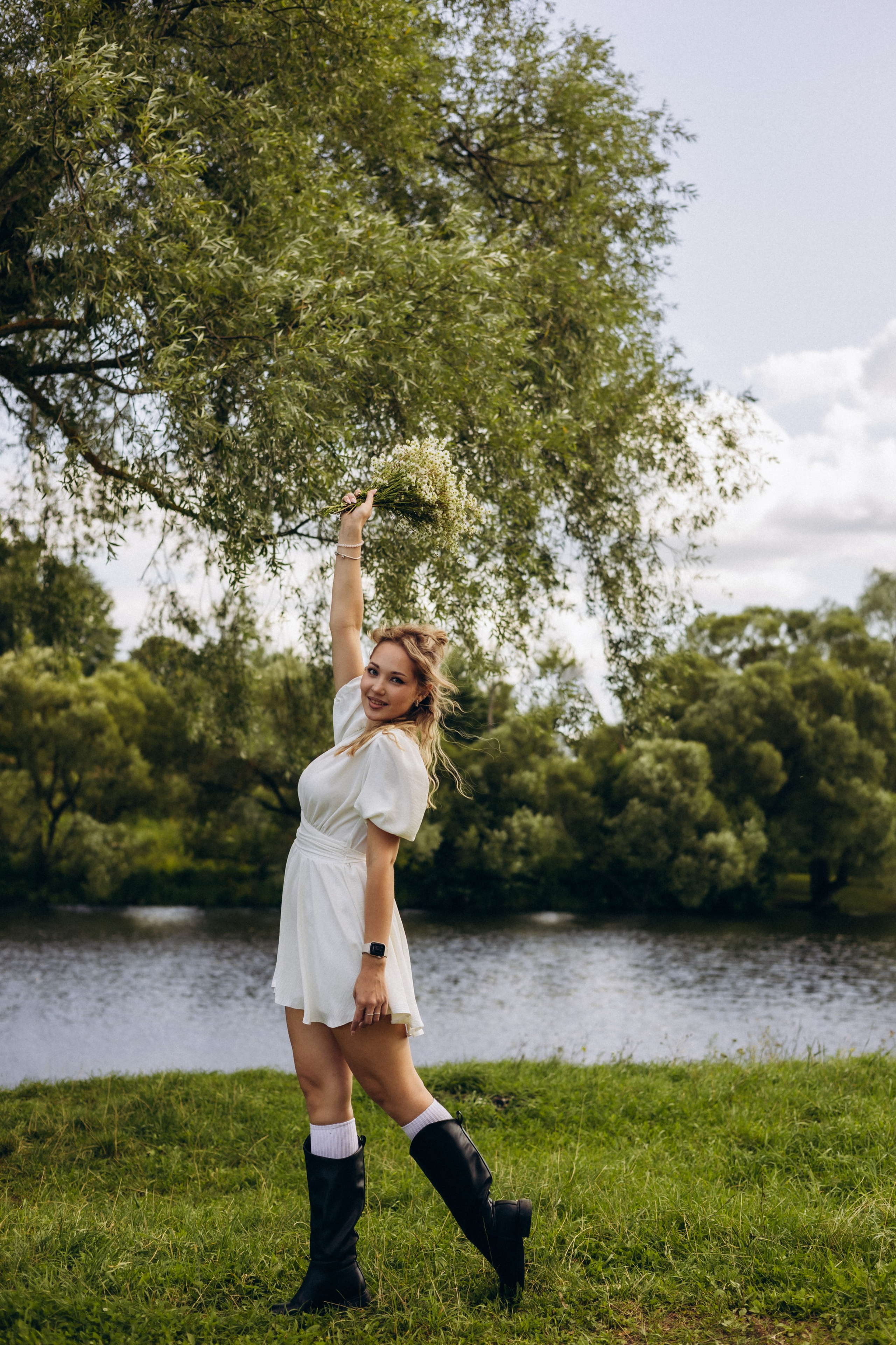 Женский портрет (15.08.2025) д. Величково (Калужская обл.). Надежда Стар семейный и церковный фотограф в Жукове и Калужской области