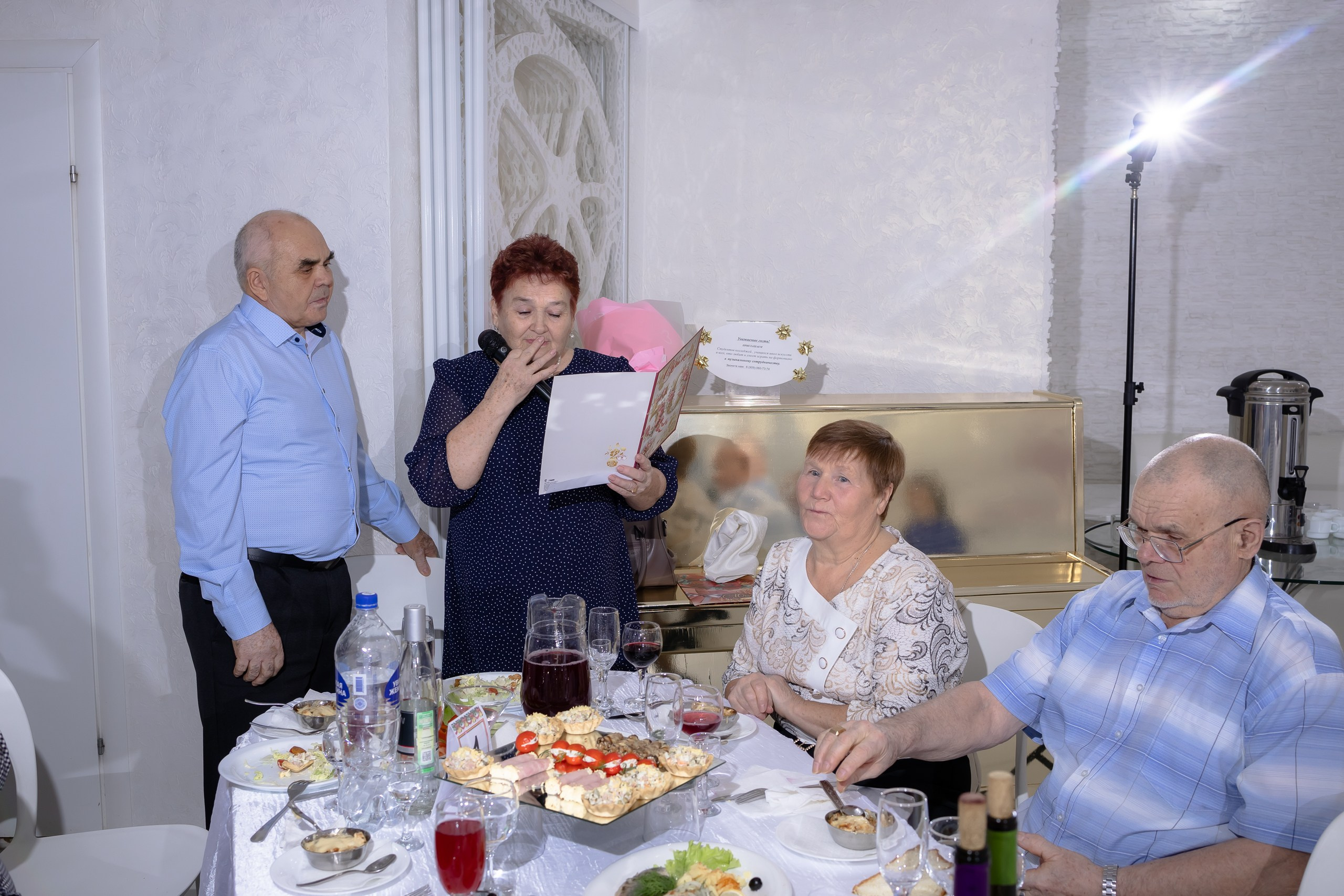 Юбилей в кафе " Жемчужина " Ижевск