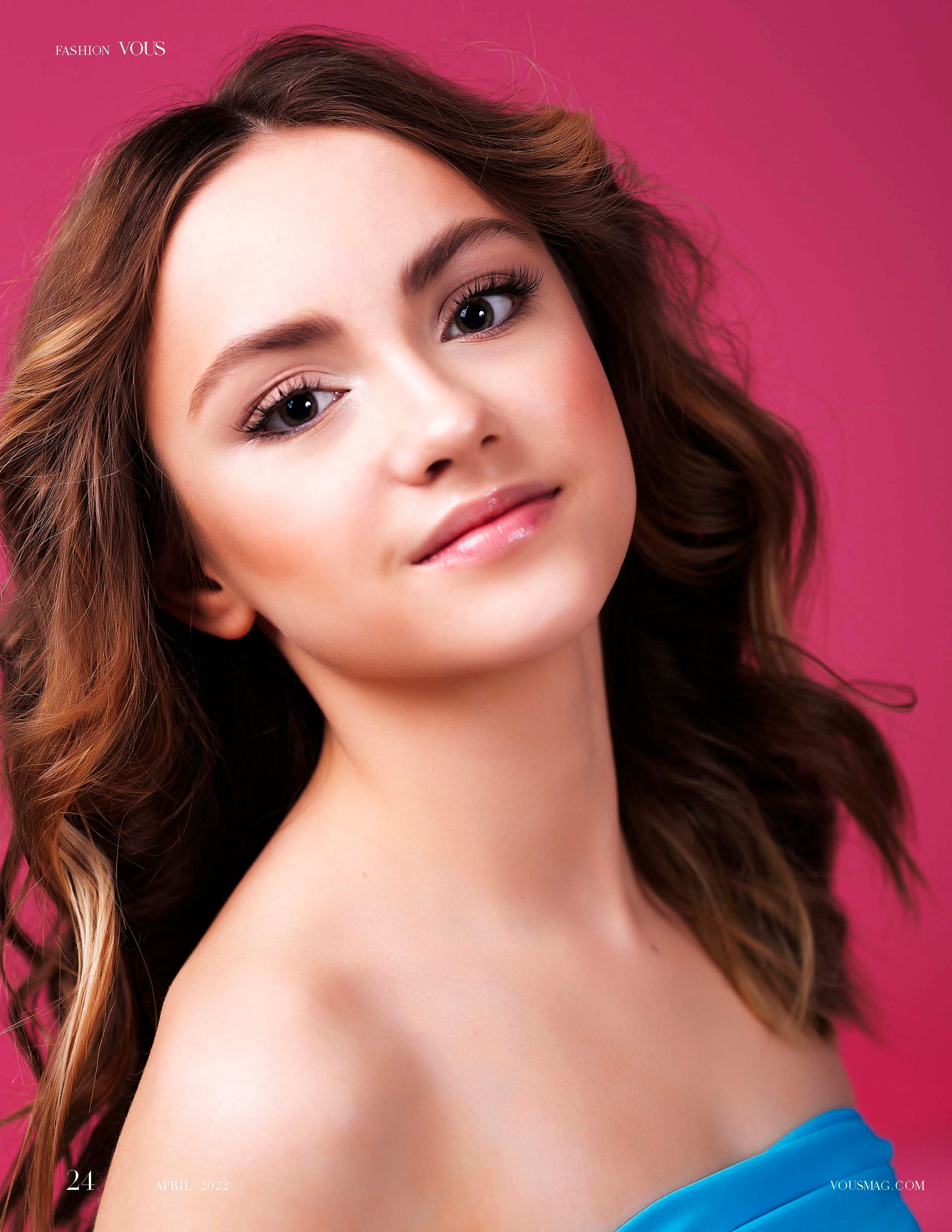 Журнал «Vous magazine» апрель 2021. Beauty и Fashion фотограф в Сочи и в Москве Алена Фролова