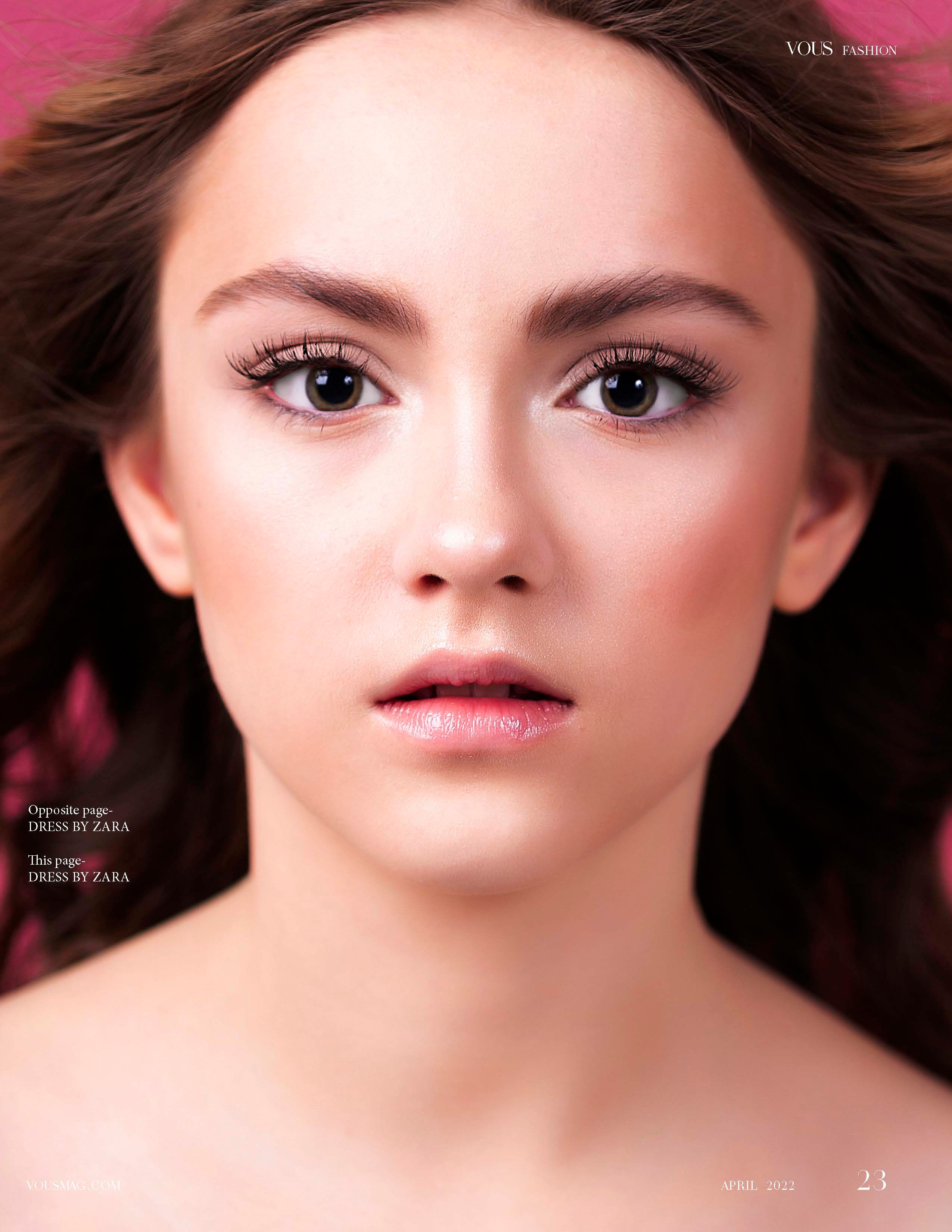 Журнал «Vous magazine» апрель 2021. Beauty и Fashion фотограф в Сочи и в Москве Алена Фролова