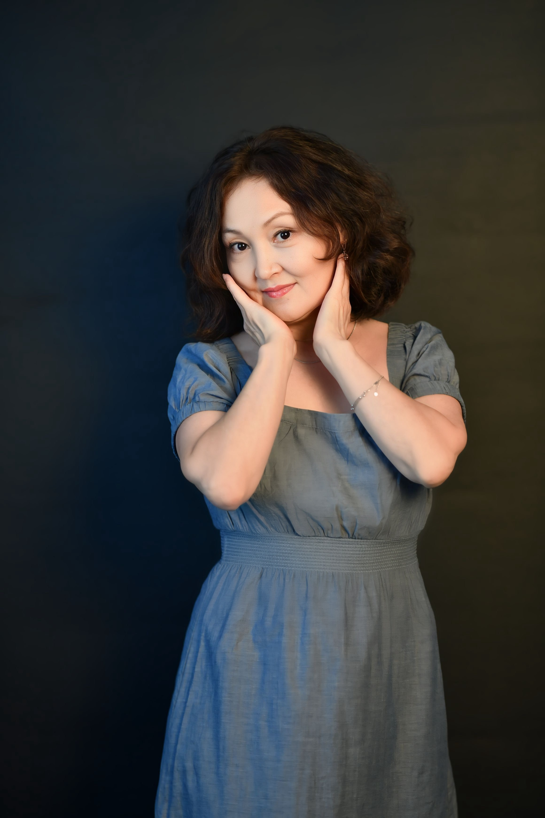 Портретная съемка в студии. Фотограф Ди