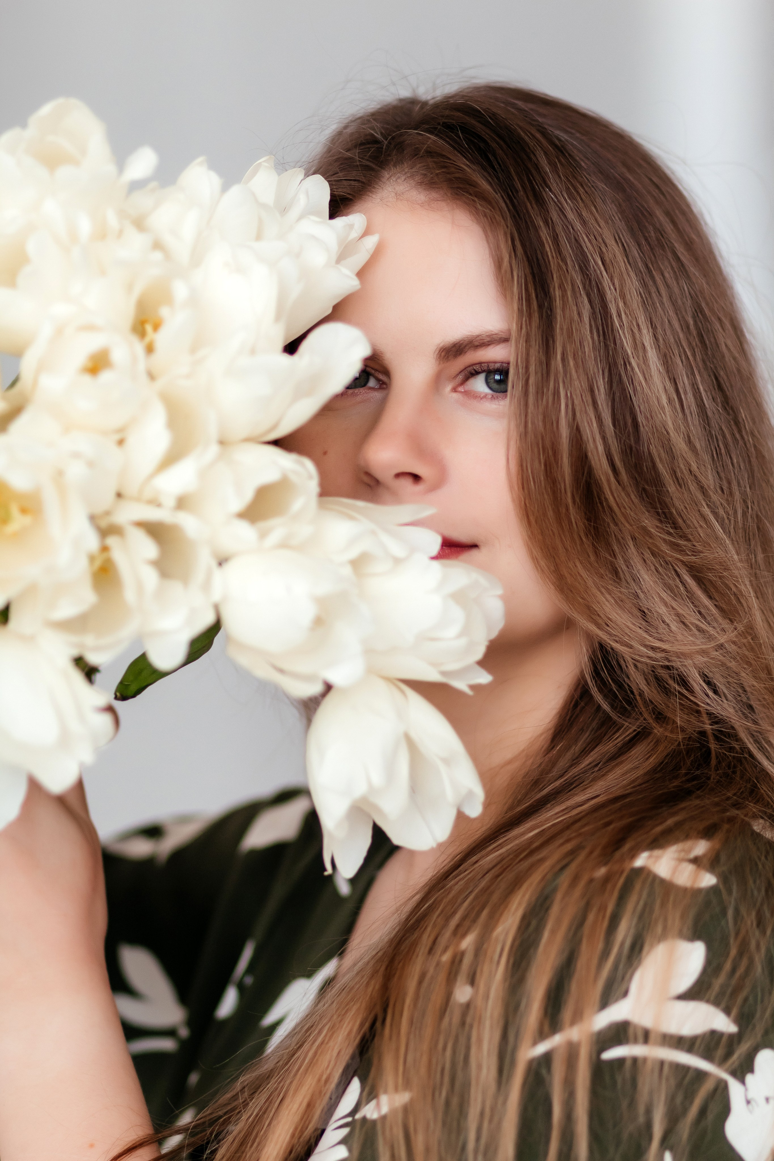 Съёмка с цветами. Семейный фотограф в Минске Приболовец Светлана